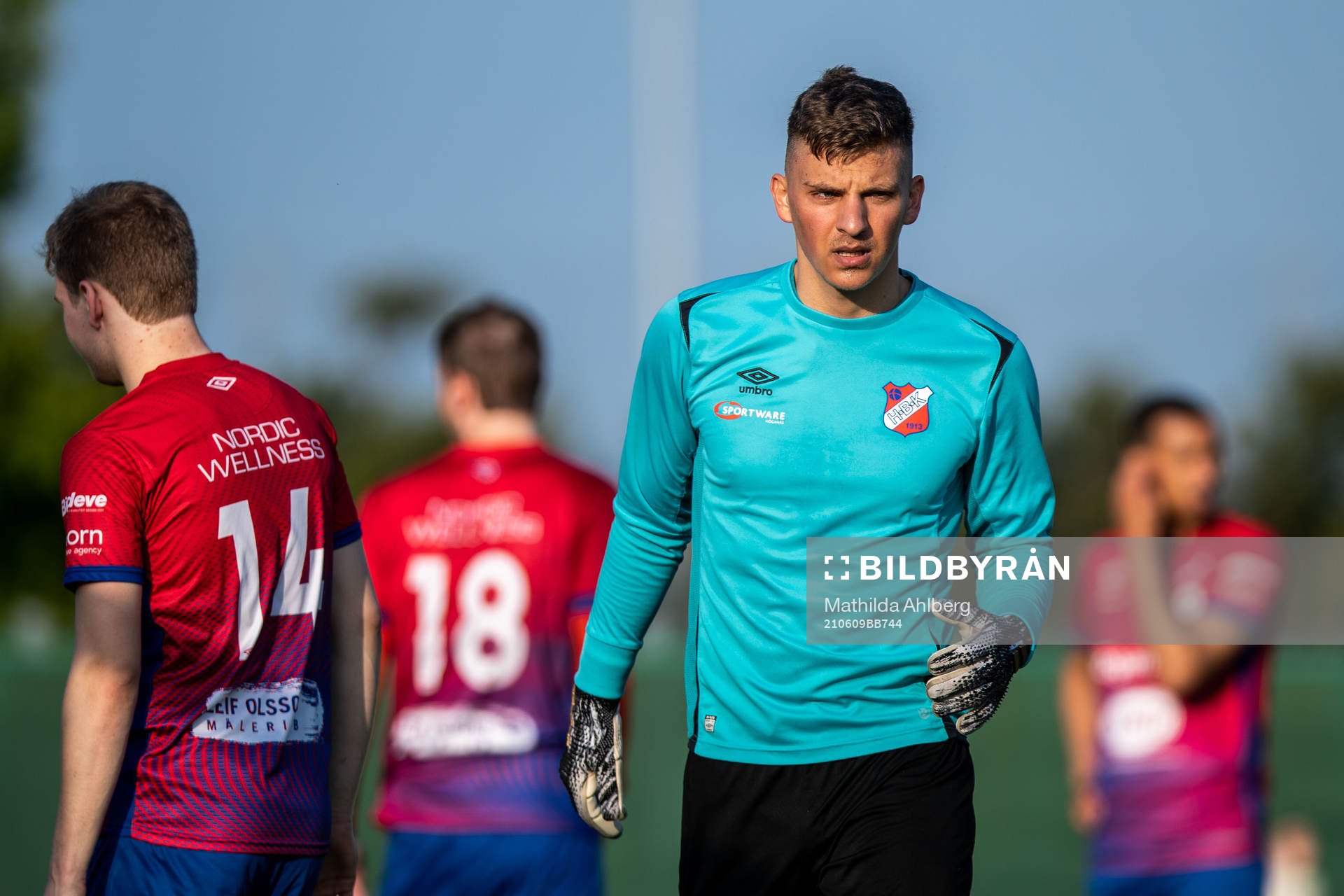 Höganäs målvakt Ilija Jurisic