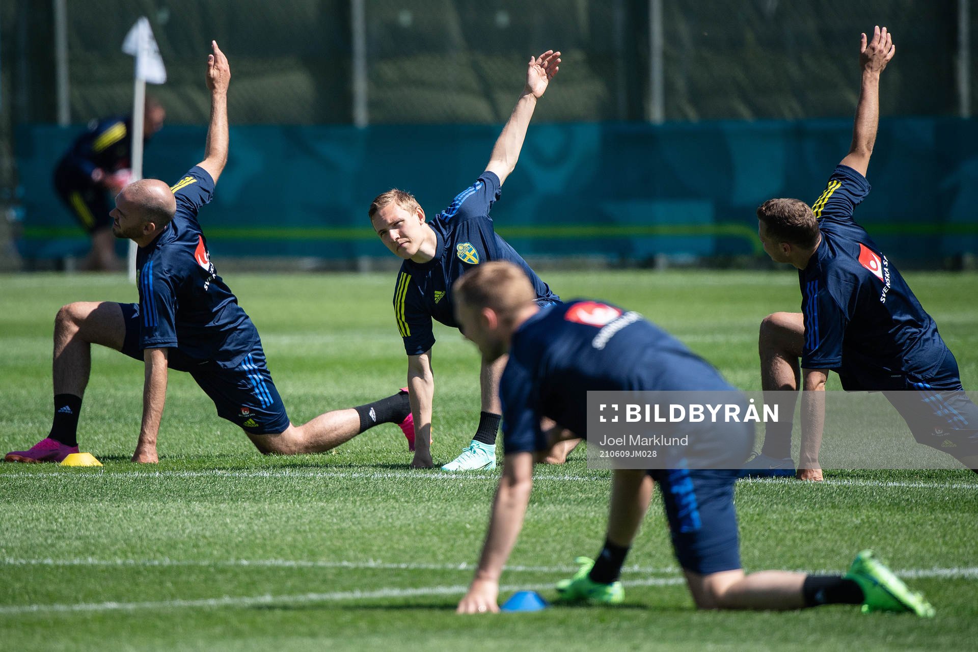 Marcus Danielson and Ludwig Augustinsson of the Swedish