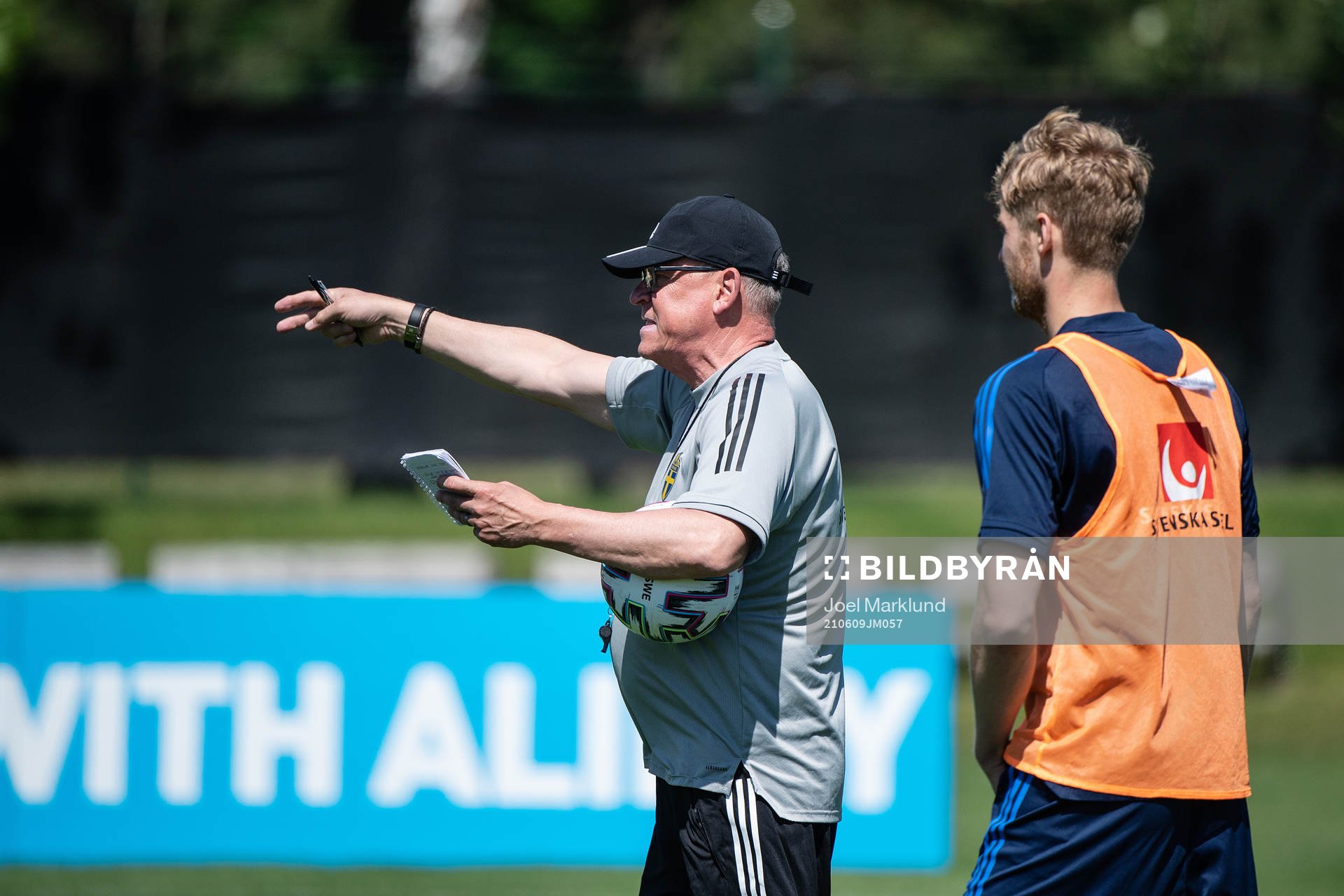 Janne Andersson, head coach of the Swedish national