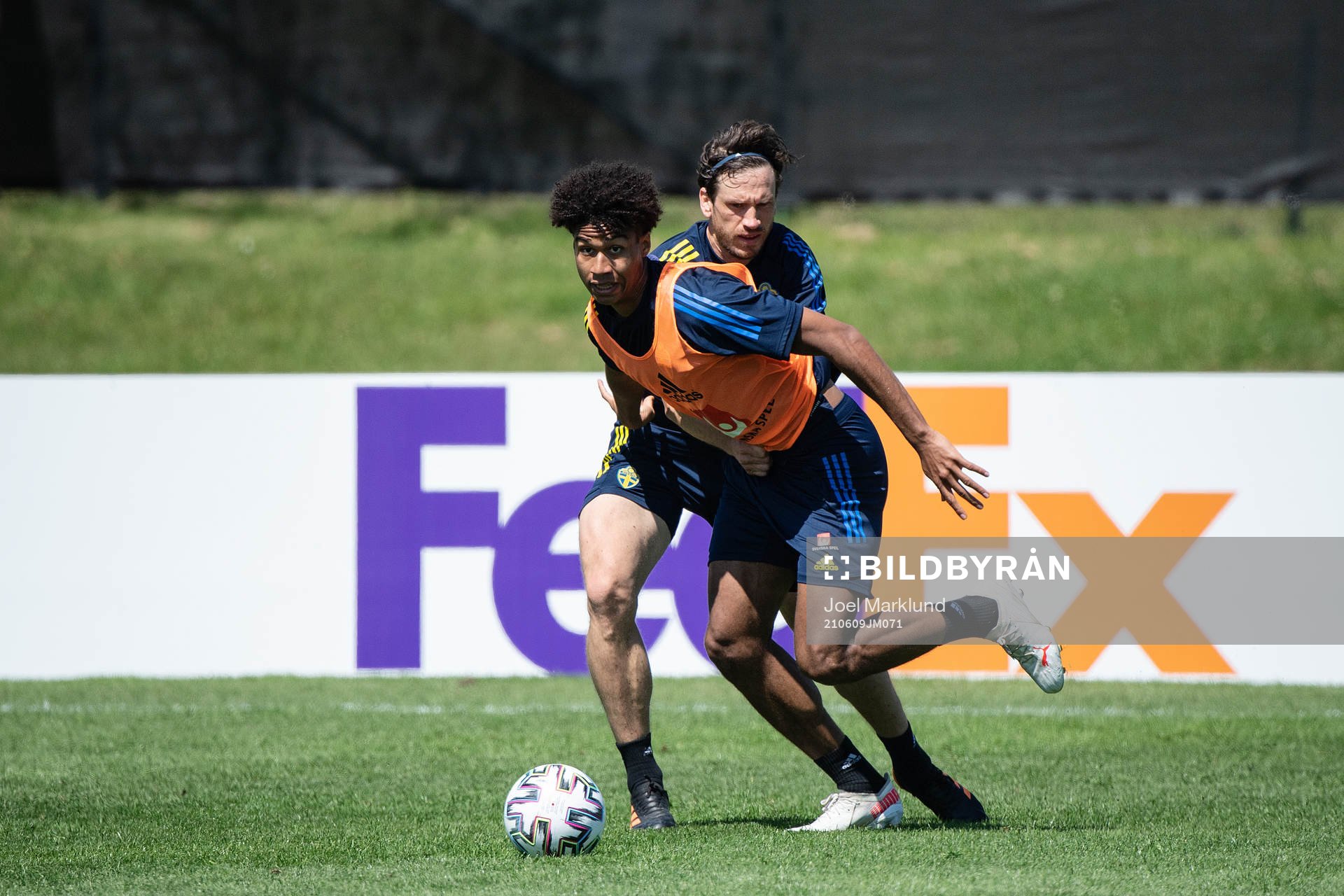 Jens Cajuste and Gustav Svensson of the Swedish national