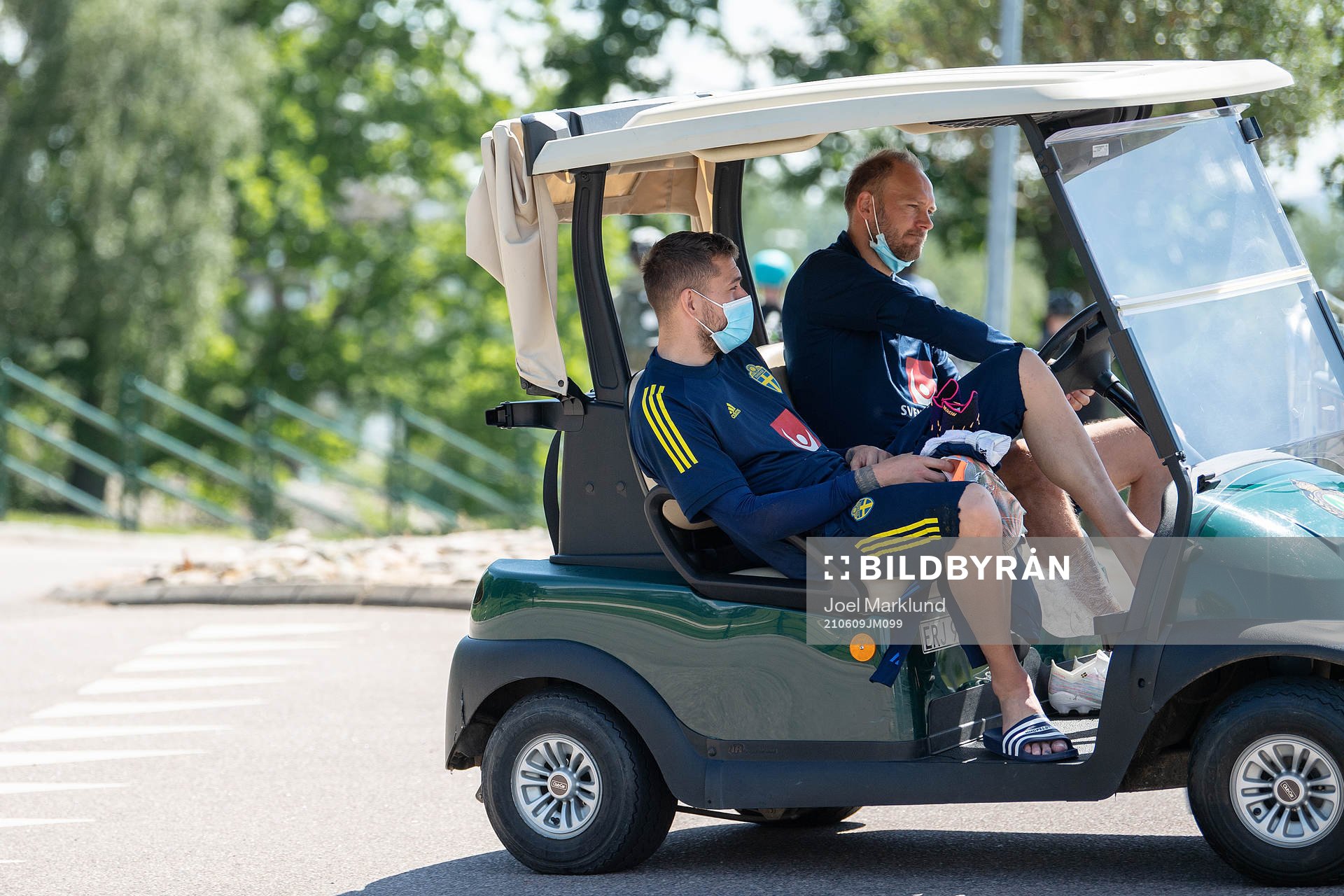 goalkeeper Kristoffer Nordfeldt and Andreas Granqvist  of