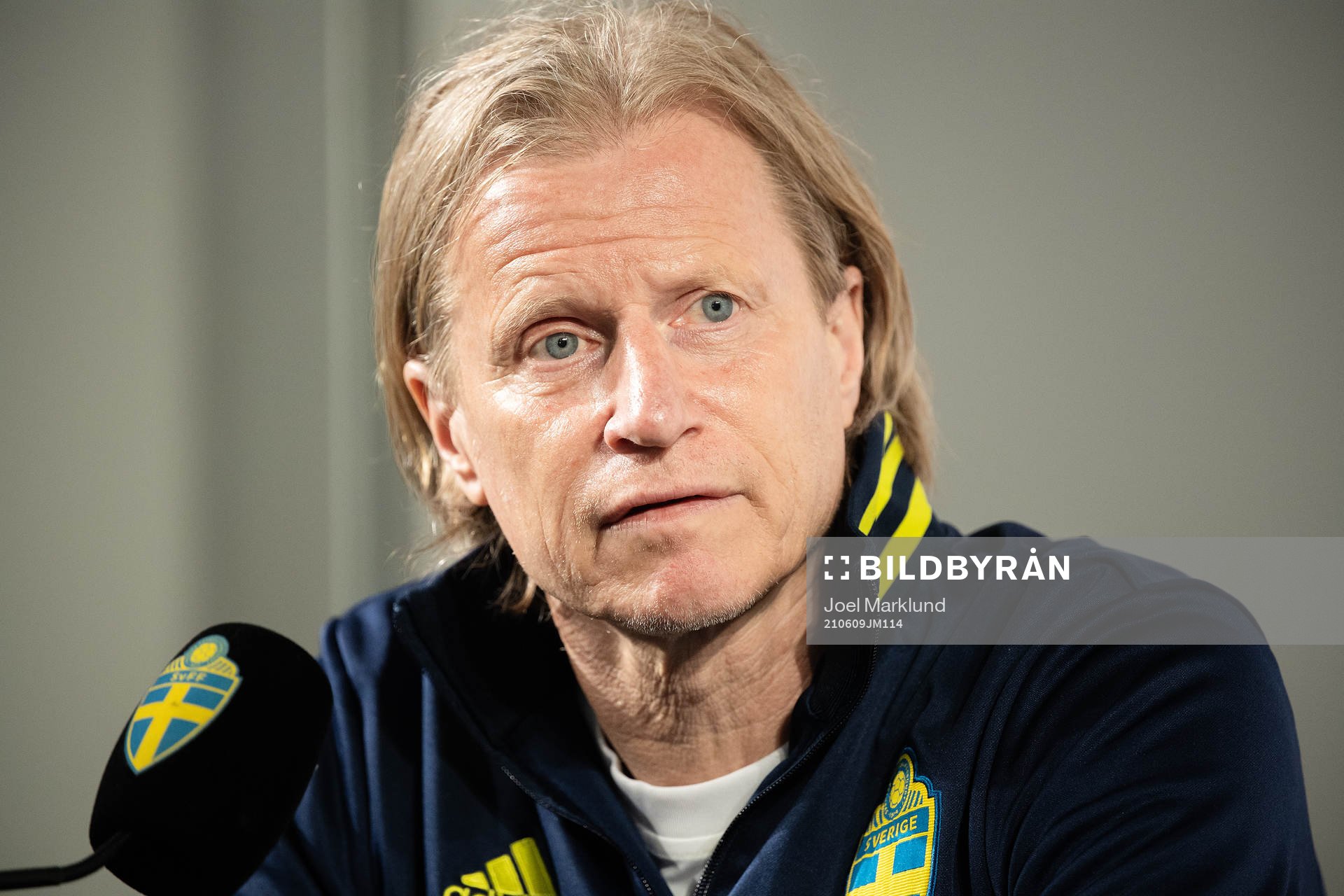 team manager Stefan Pettersson of the Swedish national