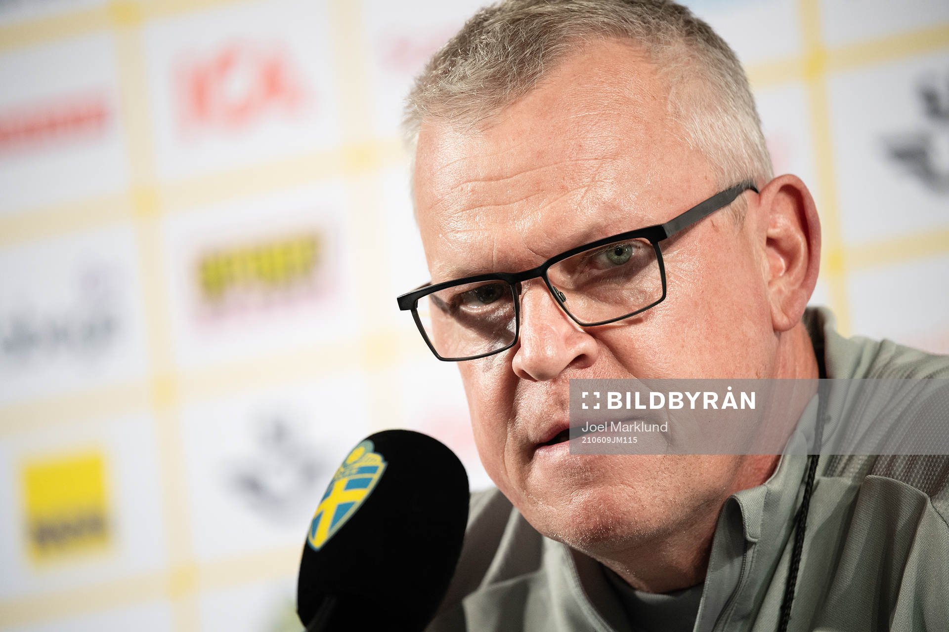Janne Andersson, head coach of the Swedish national