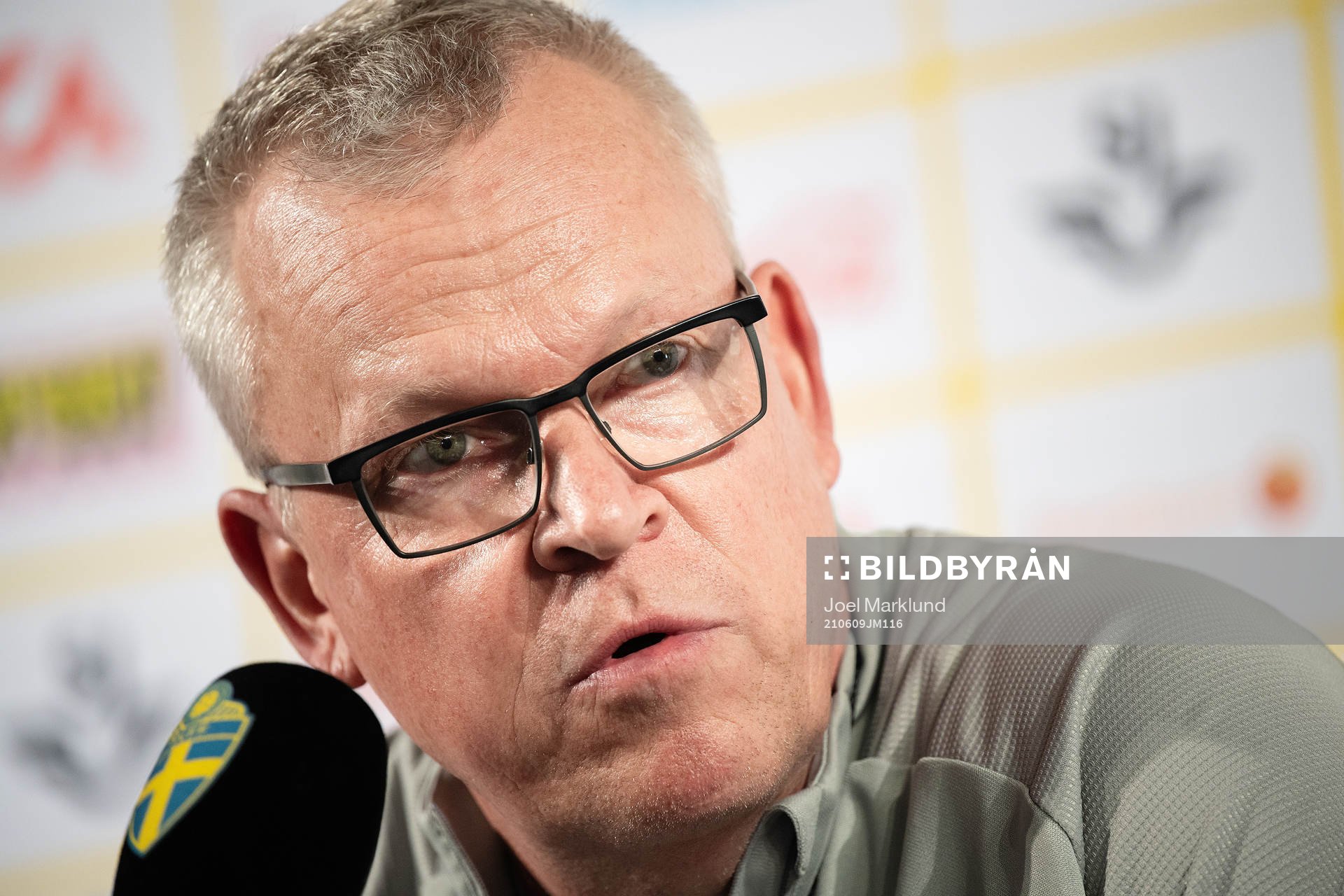 Janne Andersson, head coach of the Swedish national