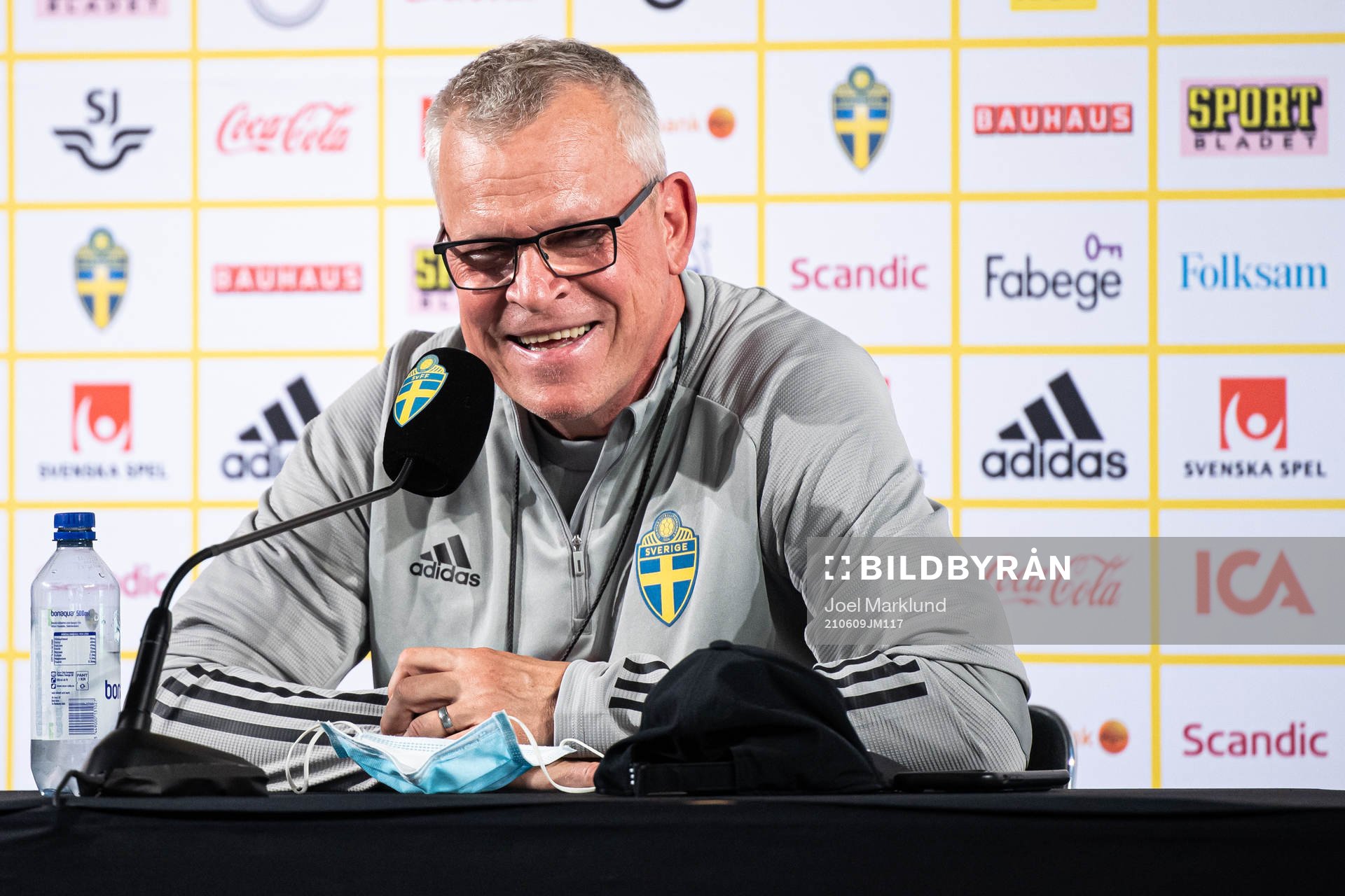 Janne Andersson, head coach of the Swedish national