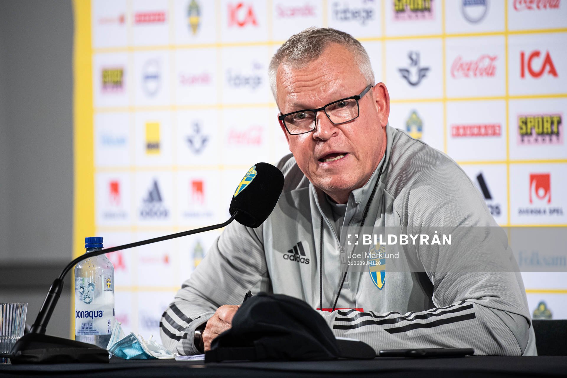 Janne Andersson, head coach of the Swedish national