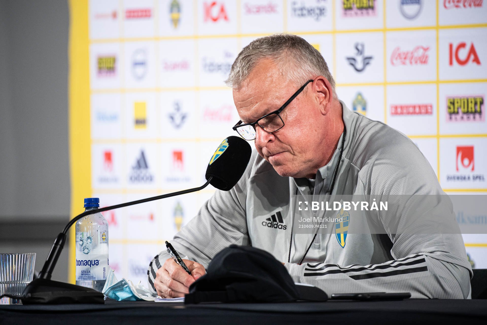 Janne Andersson, head coach of the Swedish national