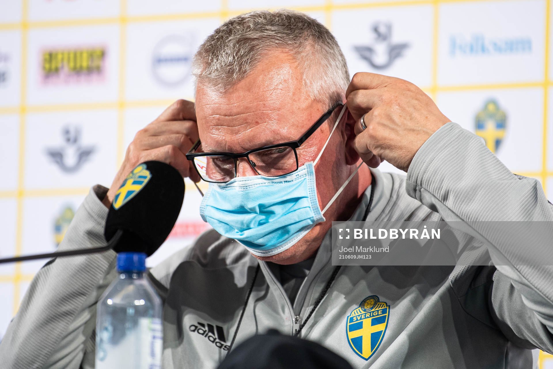 Janne Andersson, head coach of the Swedish national