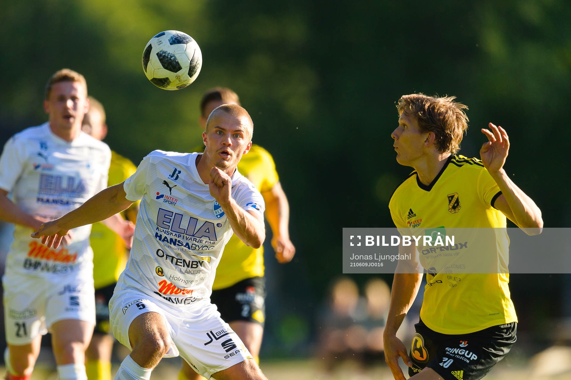 Bergas Joakim Karlsson och Räppes Lukas Richardsson
