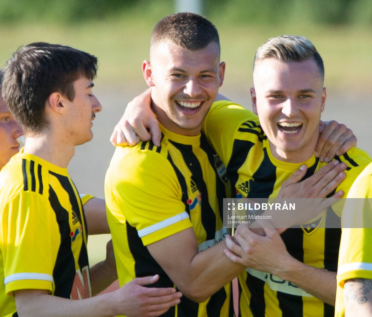 IFK Hässleholms Ivan Danielsson Andanovski har gjort 0-1