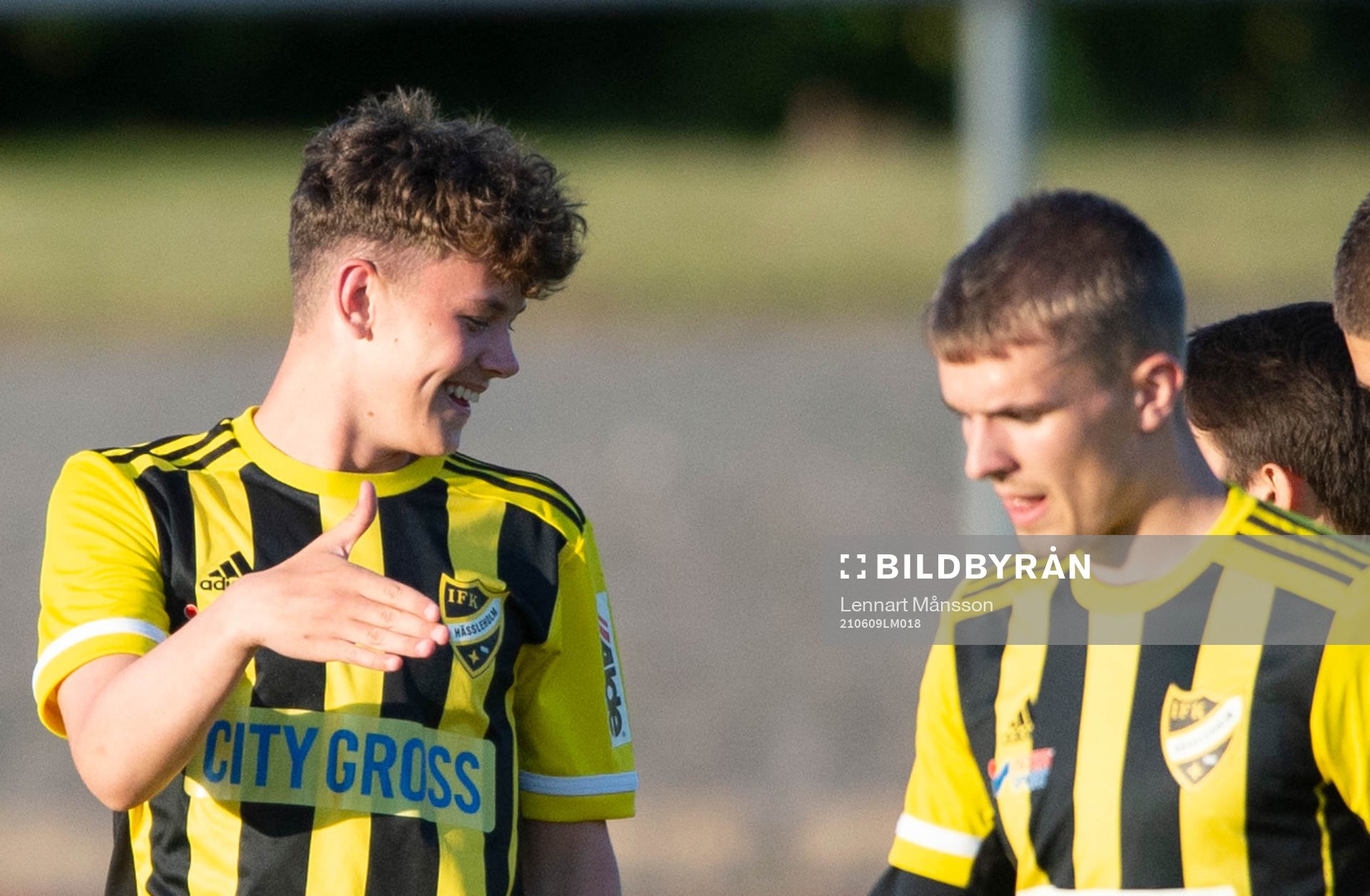 IFK Hässleholms Max Nilsson (född 2005) har nickat in