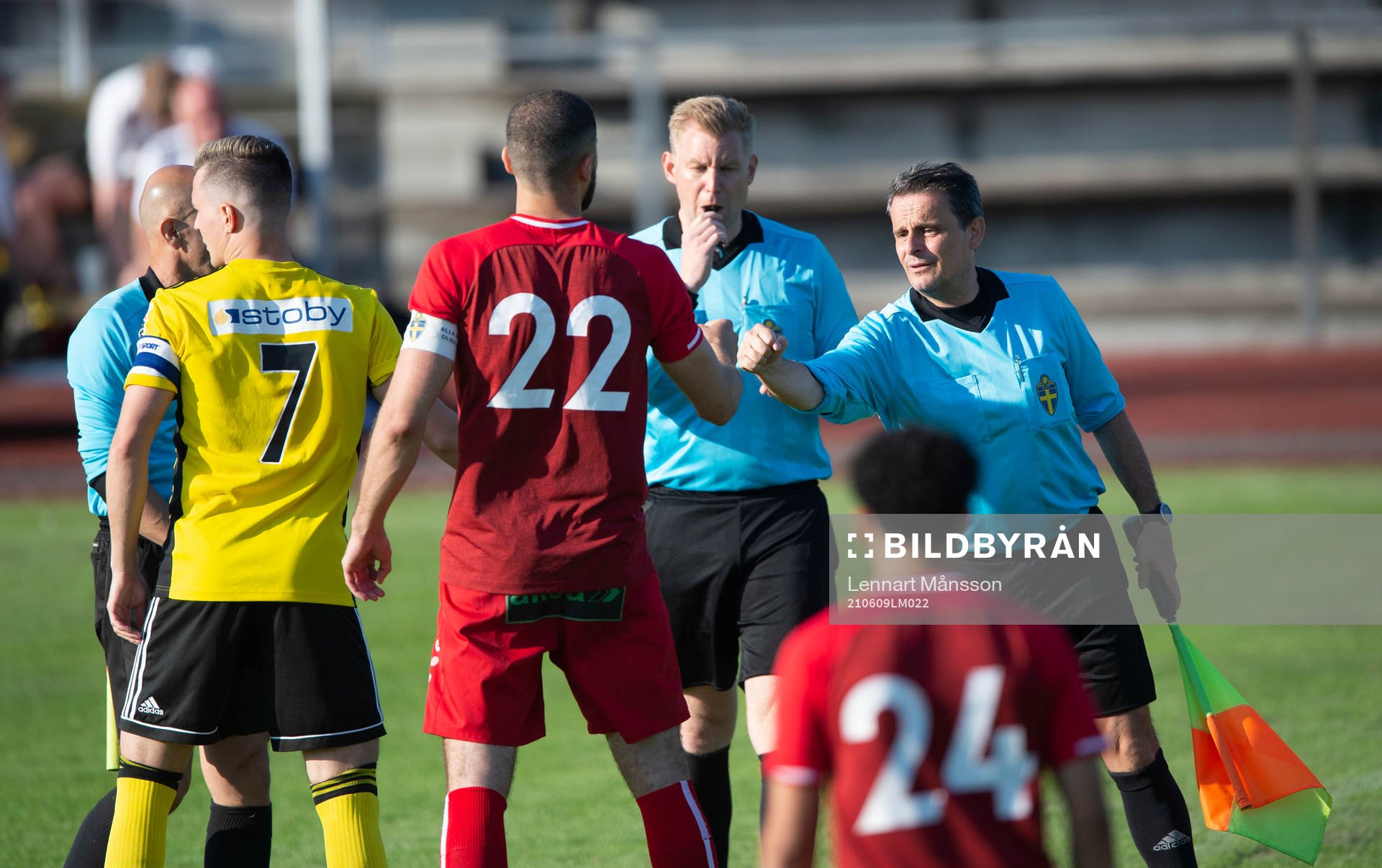 Lottning i matchen i division 2 Södra Götaland mellan