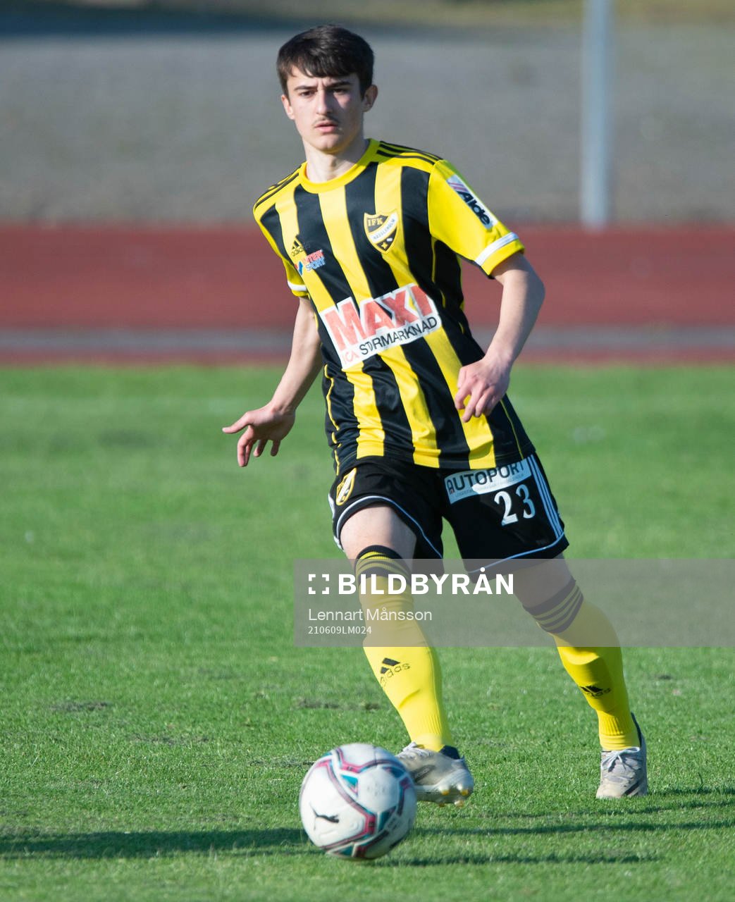 IFK Hässleholms Armin Culum i matchen i division 2 Södra