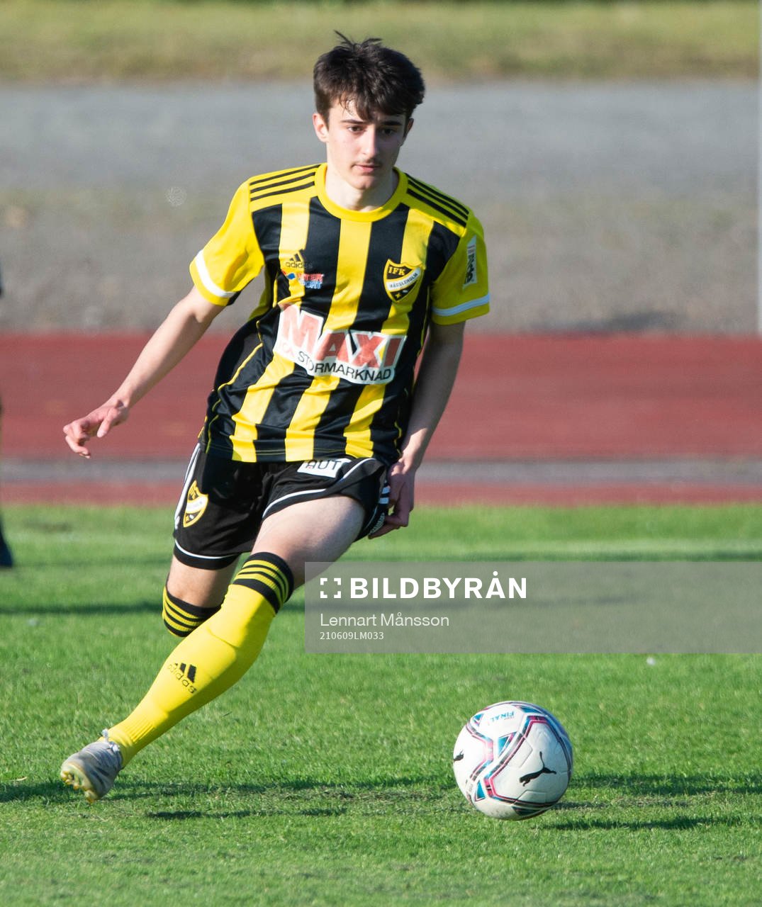 IFK Hässleholms Armin Culum i matchen i division 2 Södra