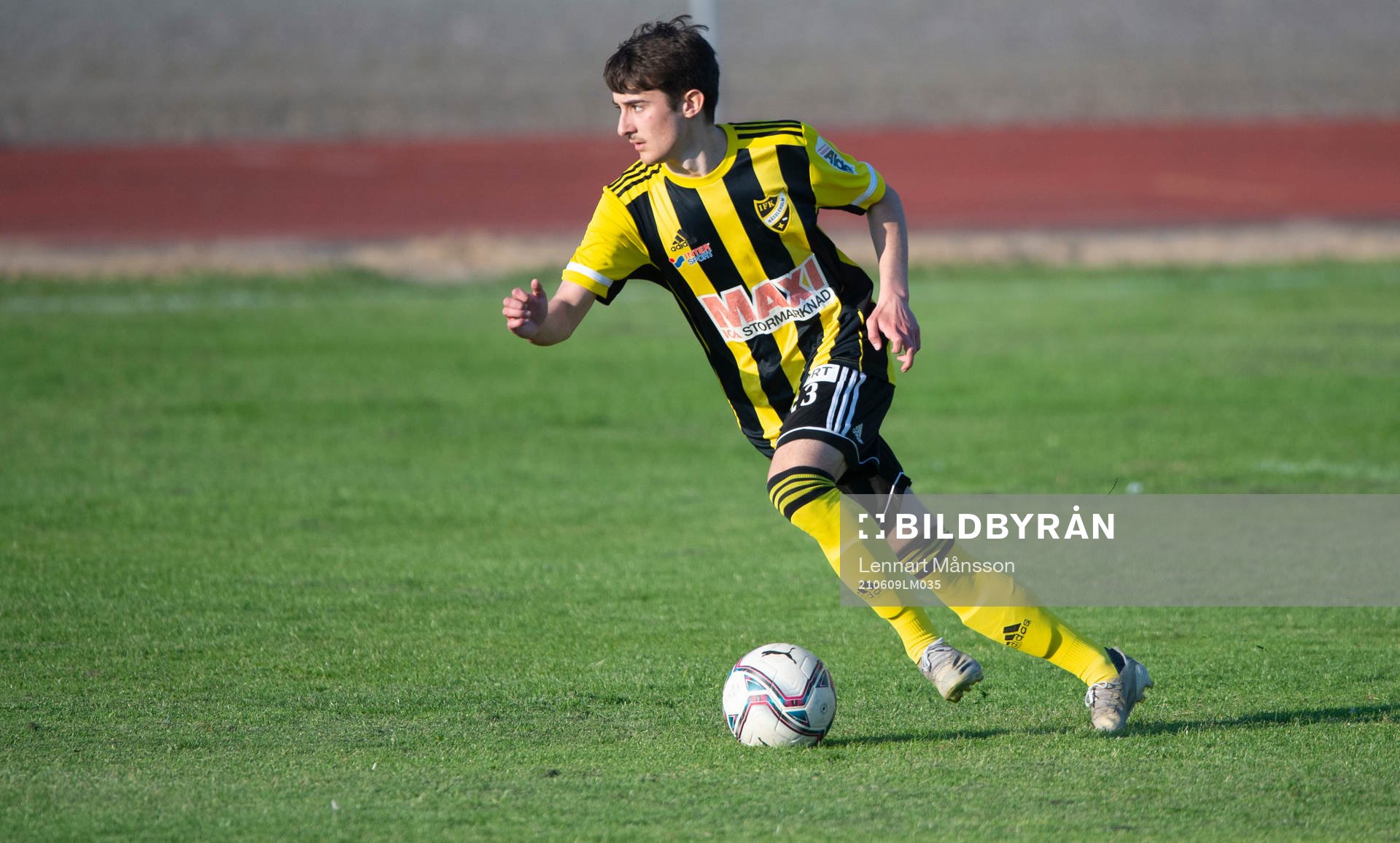 IFK Hässleholms Armin Culum i matchen i division 2 Södra