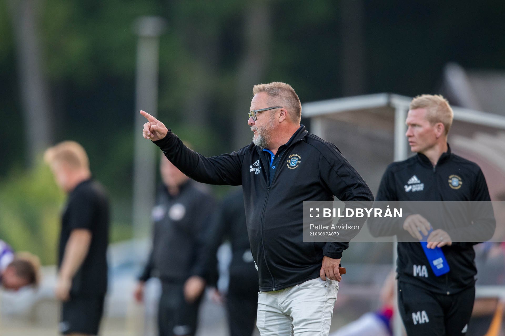 Ängelholms tränare Roar Hansen