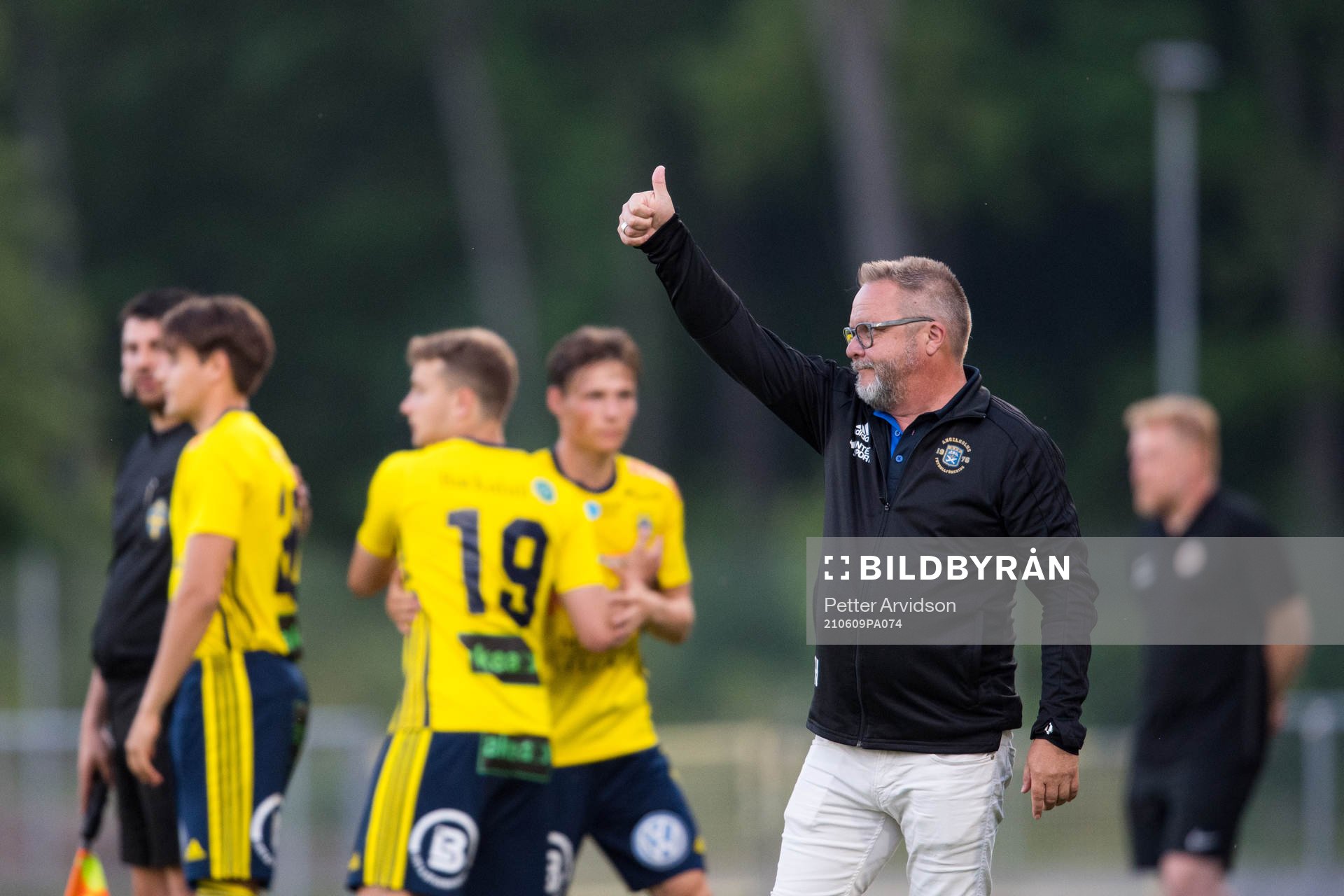 Ängelholms tränare Roar Hansen