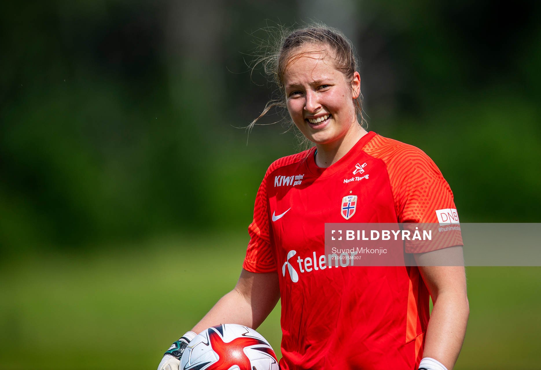 Aurora Mikalsen of the Norwegian women’s national
