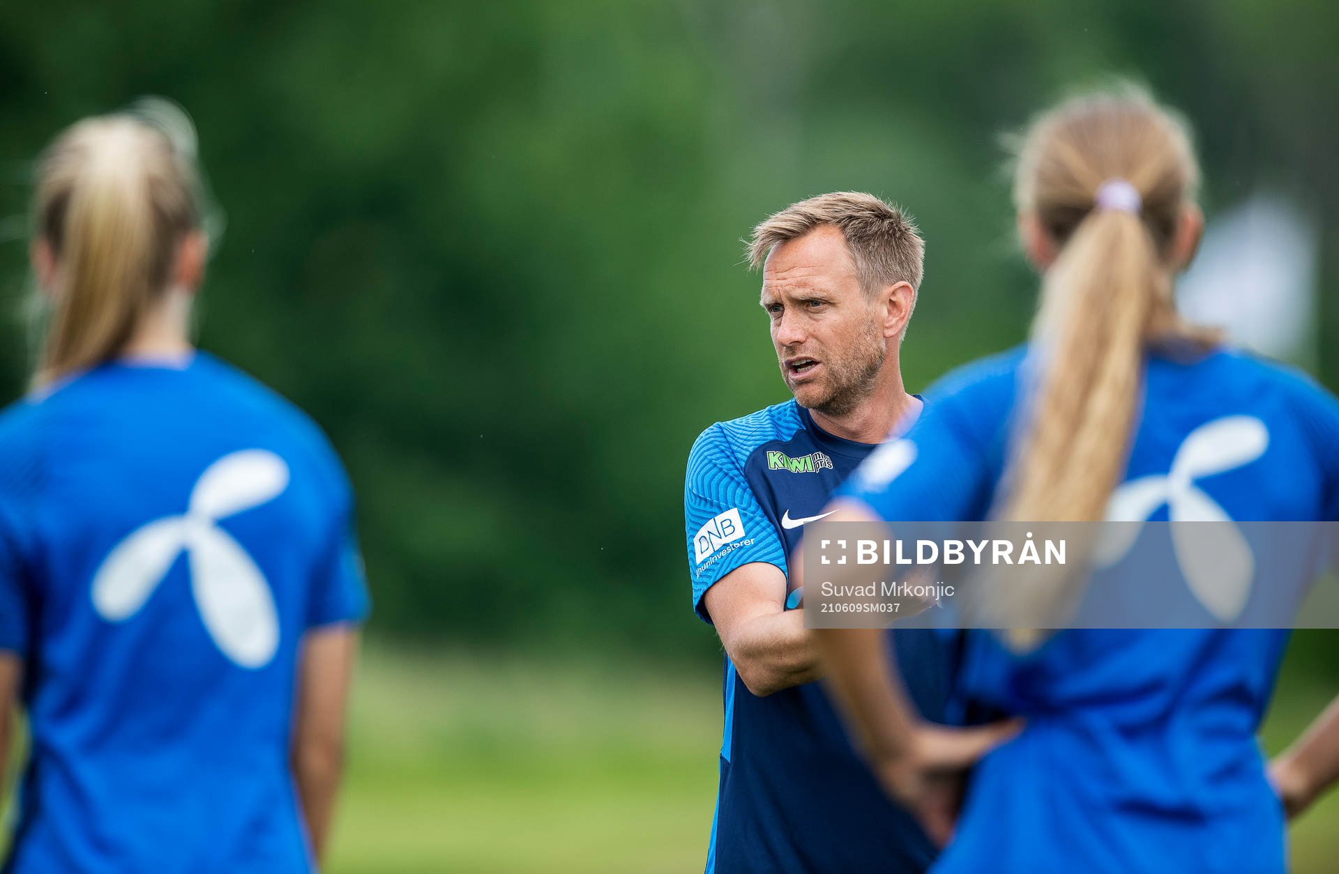 Martin Sjögren, headcoach of the Norwegian women’s