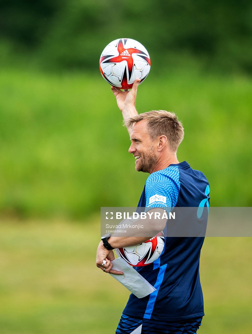 Martin Sjögren, headcoach of the Norwegian women’s