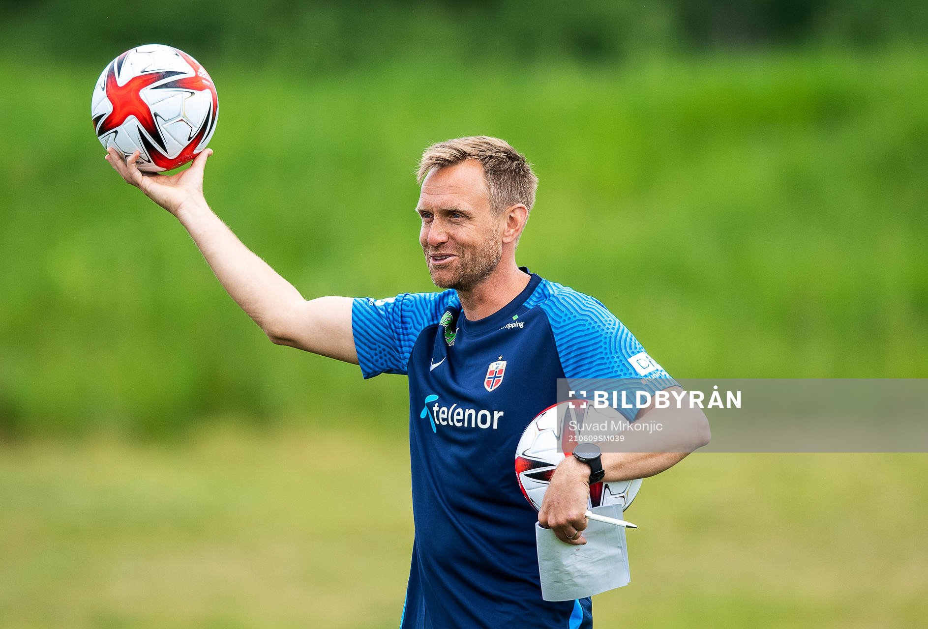 Martin Sjögren, headcoach of the Norwegian women’s