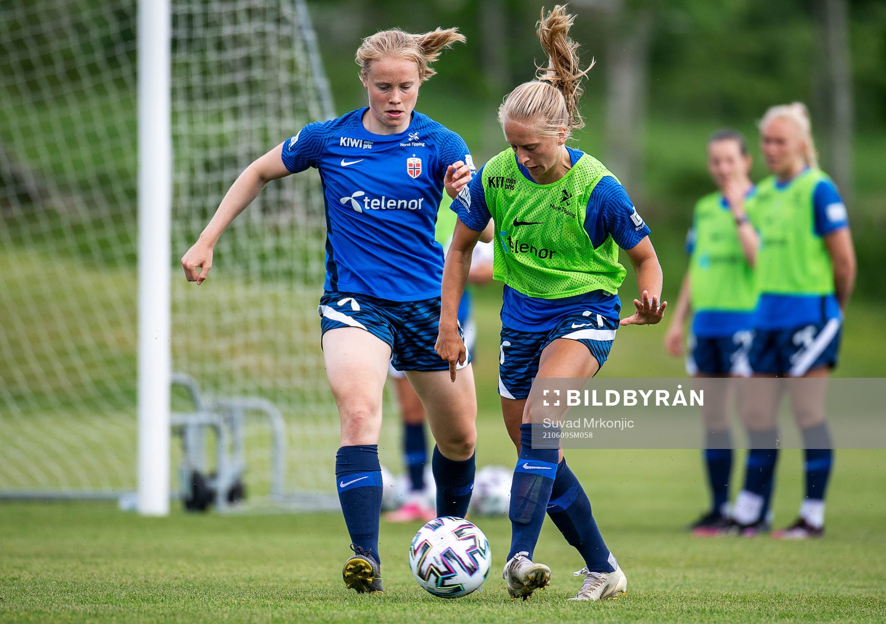 Julie Blakstad and Amalie Vevle Eikeland of the Norwegian