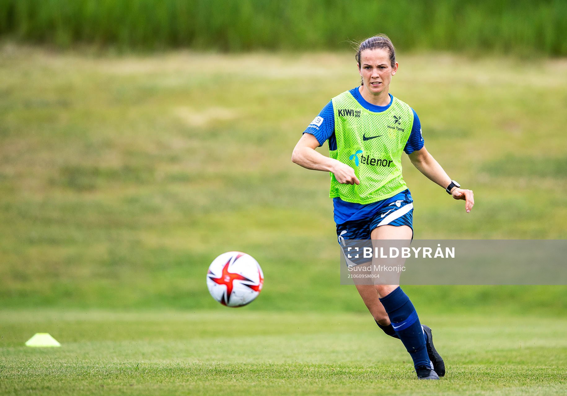 Tuva Hansen of the Norwegian women’s national football