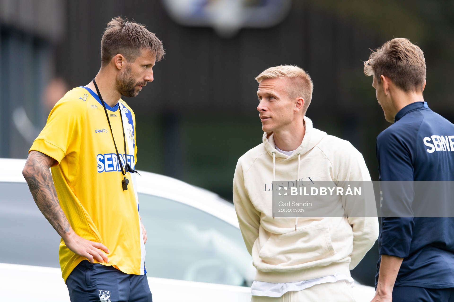 IFK Göteborgs Mattias Bjärsmyr och Oscar Wendt