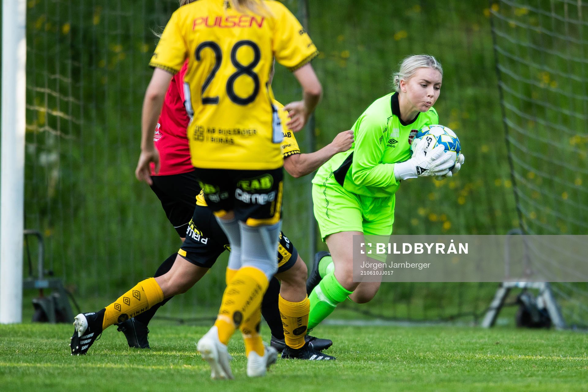 Södra vings målvakt Sophia Svensson