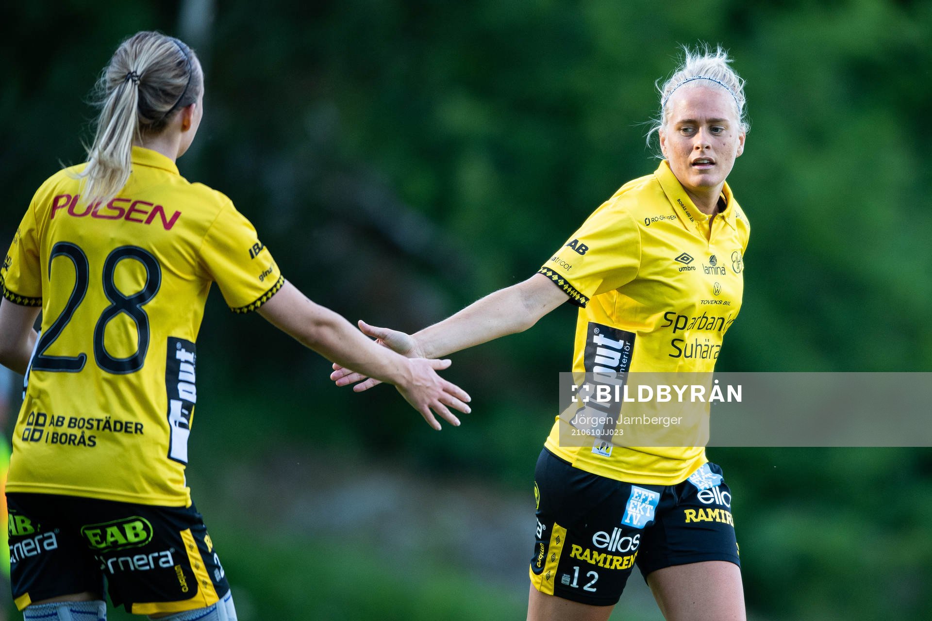 Elfsborgs Ellen Larsson jublar