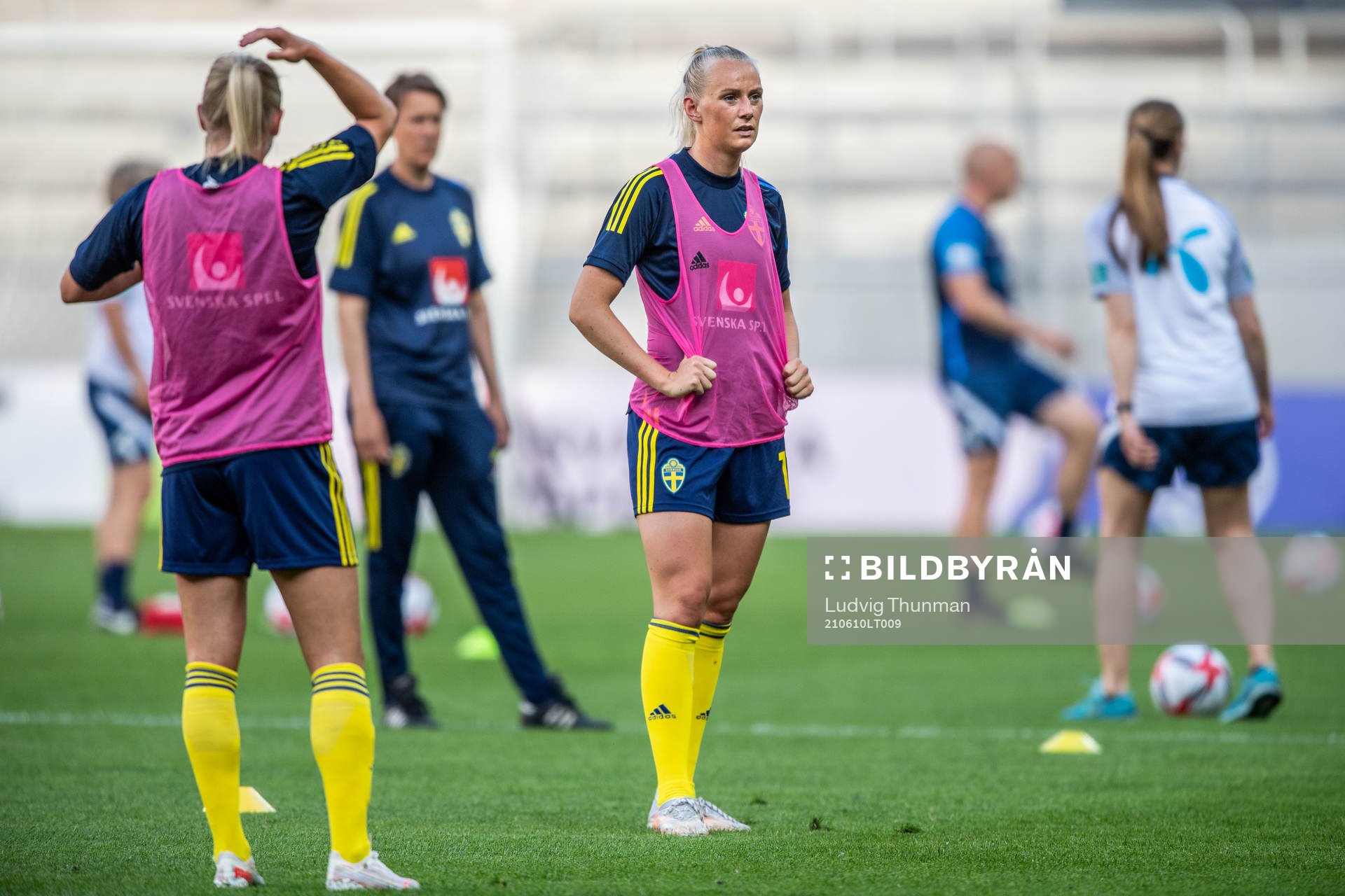 Stina Blackstenius of Sweden