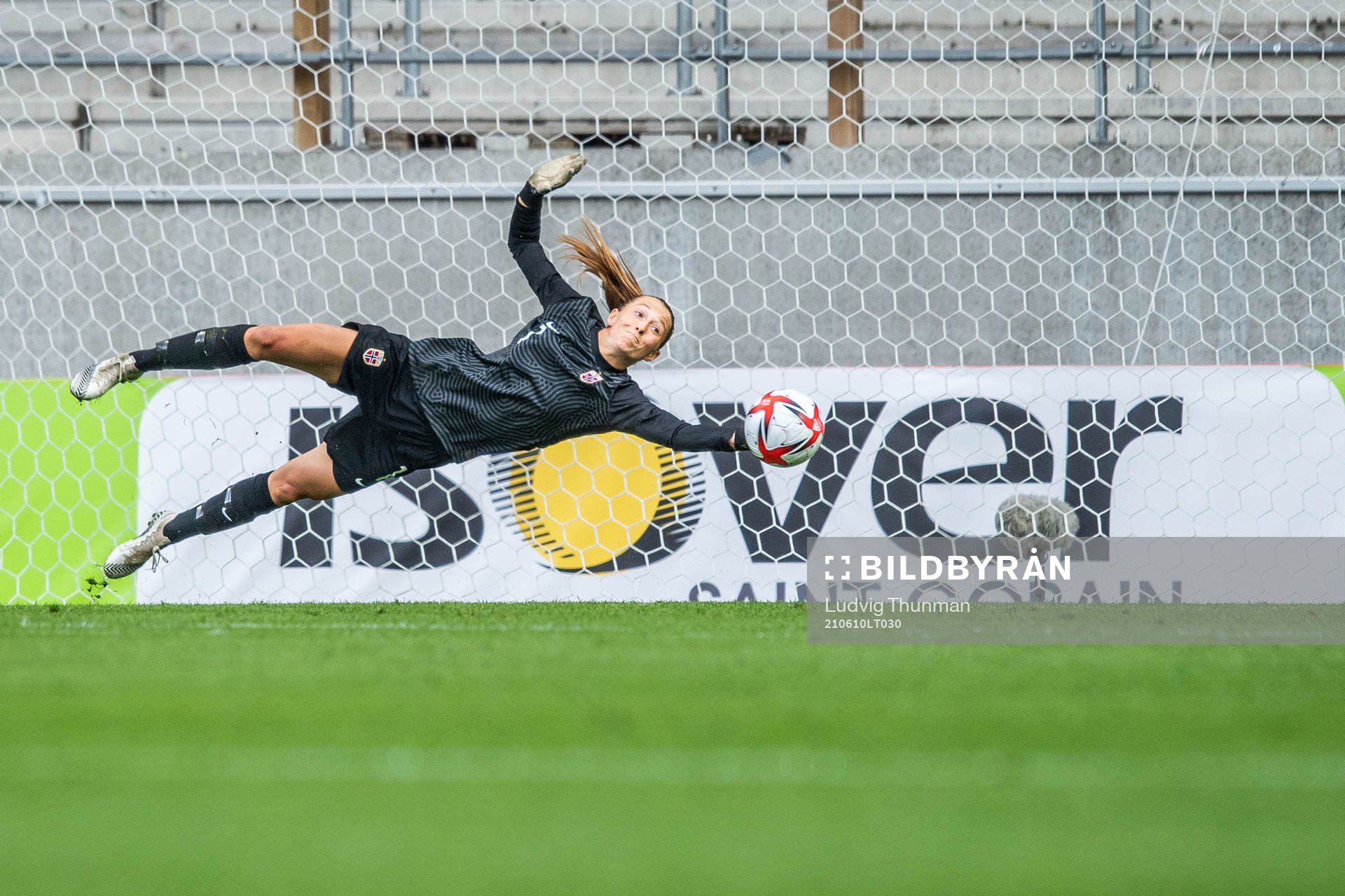 Goalkeeper Cecilie Fiskerstrand of Norway