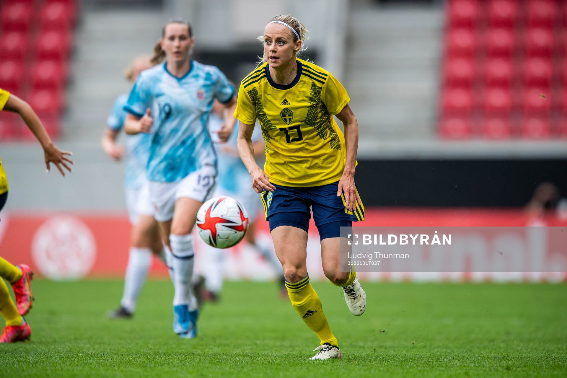 Amanda Ilestedt of Sweden