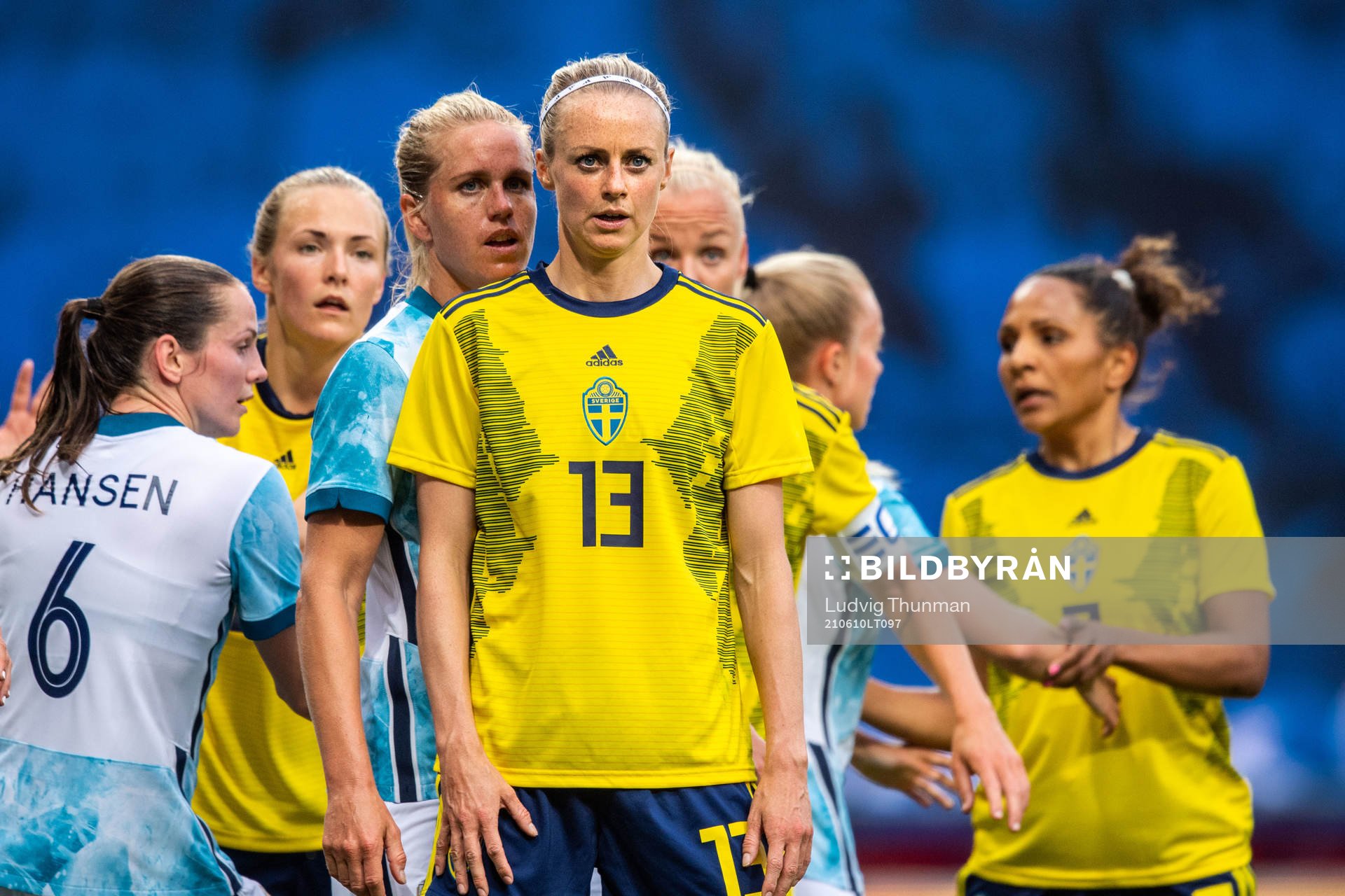 Amanda Ilestedt of Sweden
