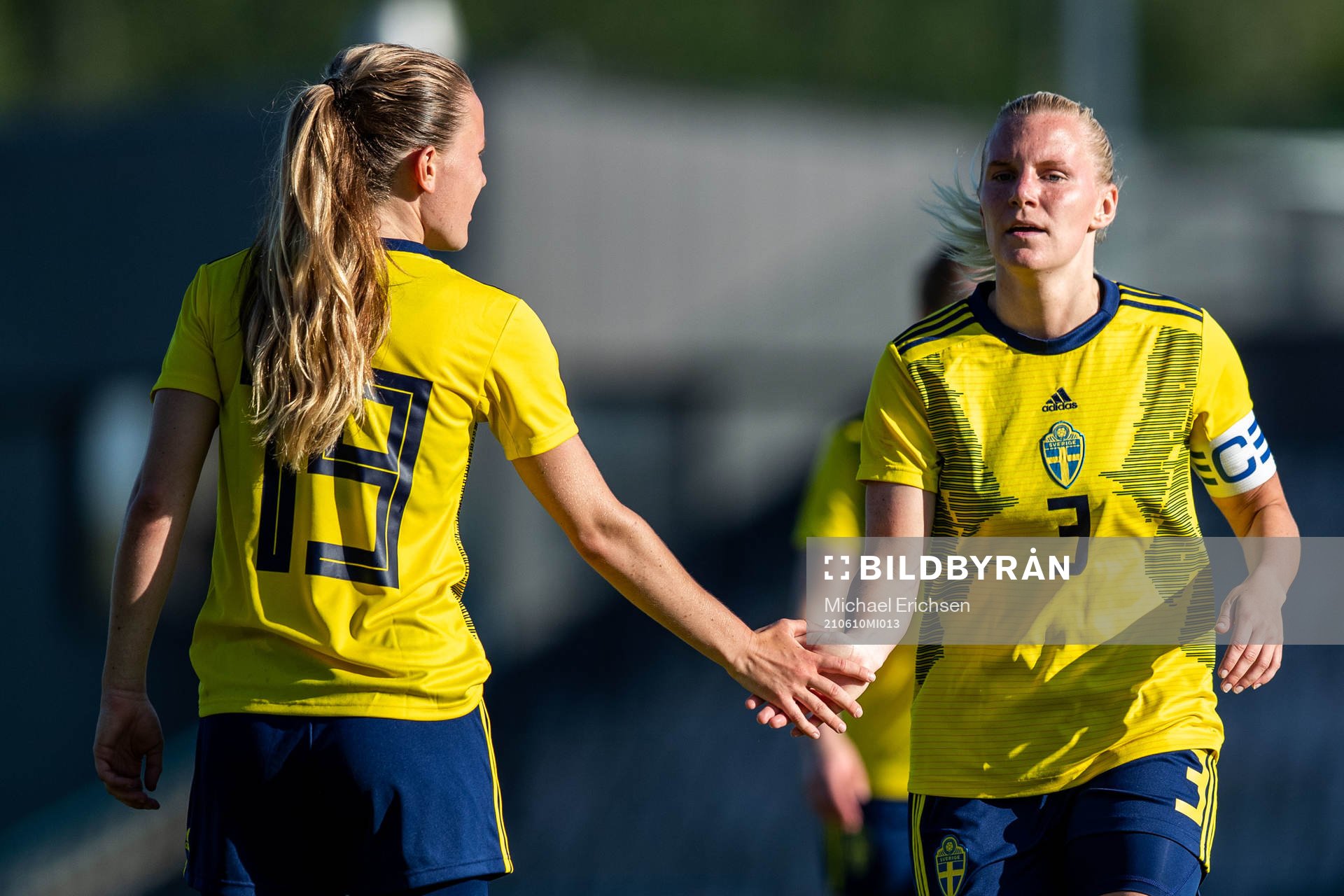 Sveriges Matilda Vinberg och Josefine Rybrink