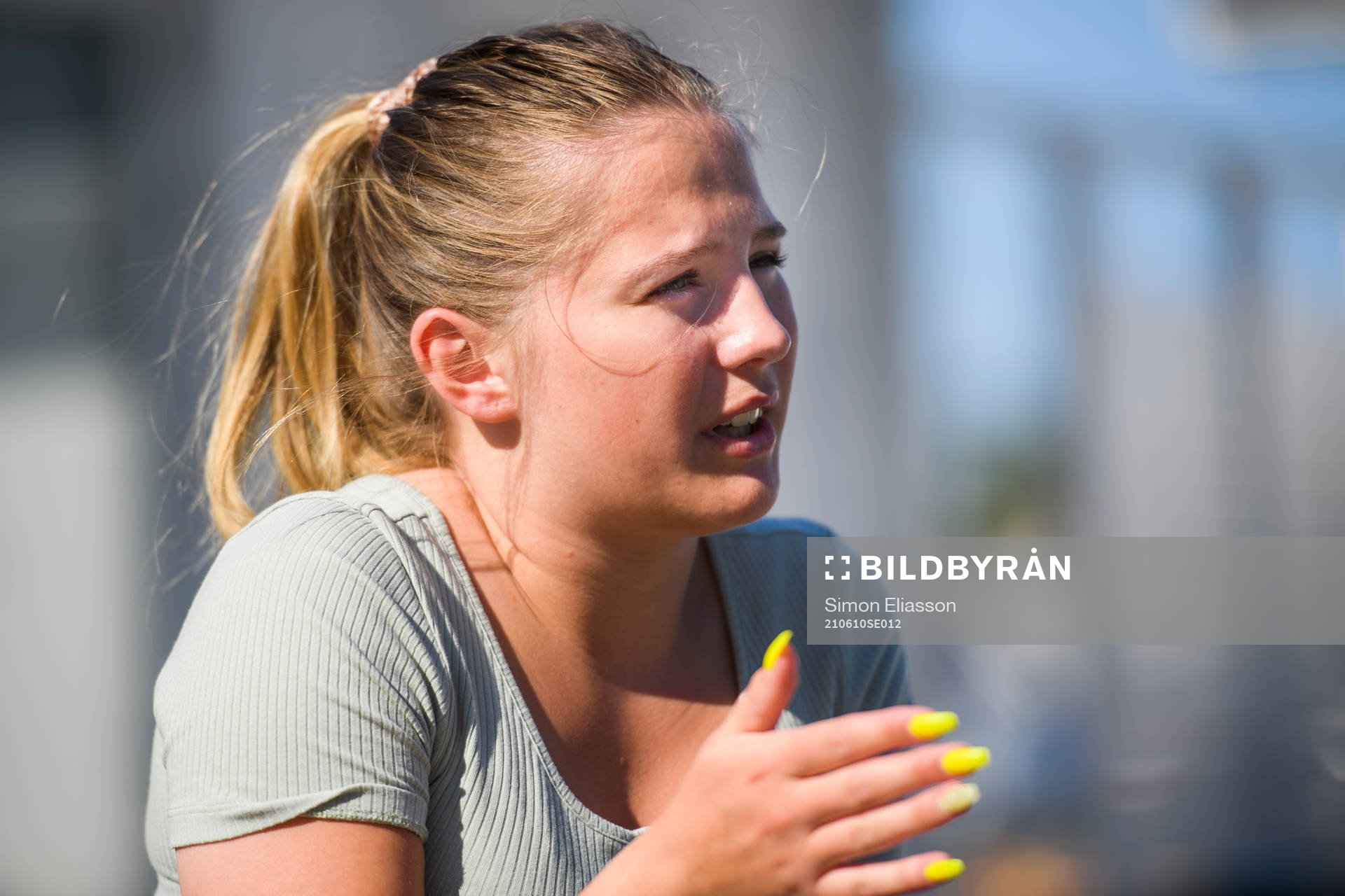 Fotbollsspelaren Hilda Granberg