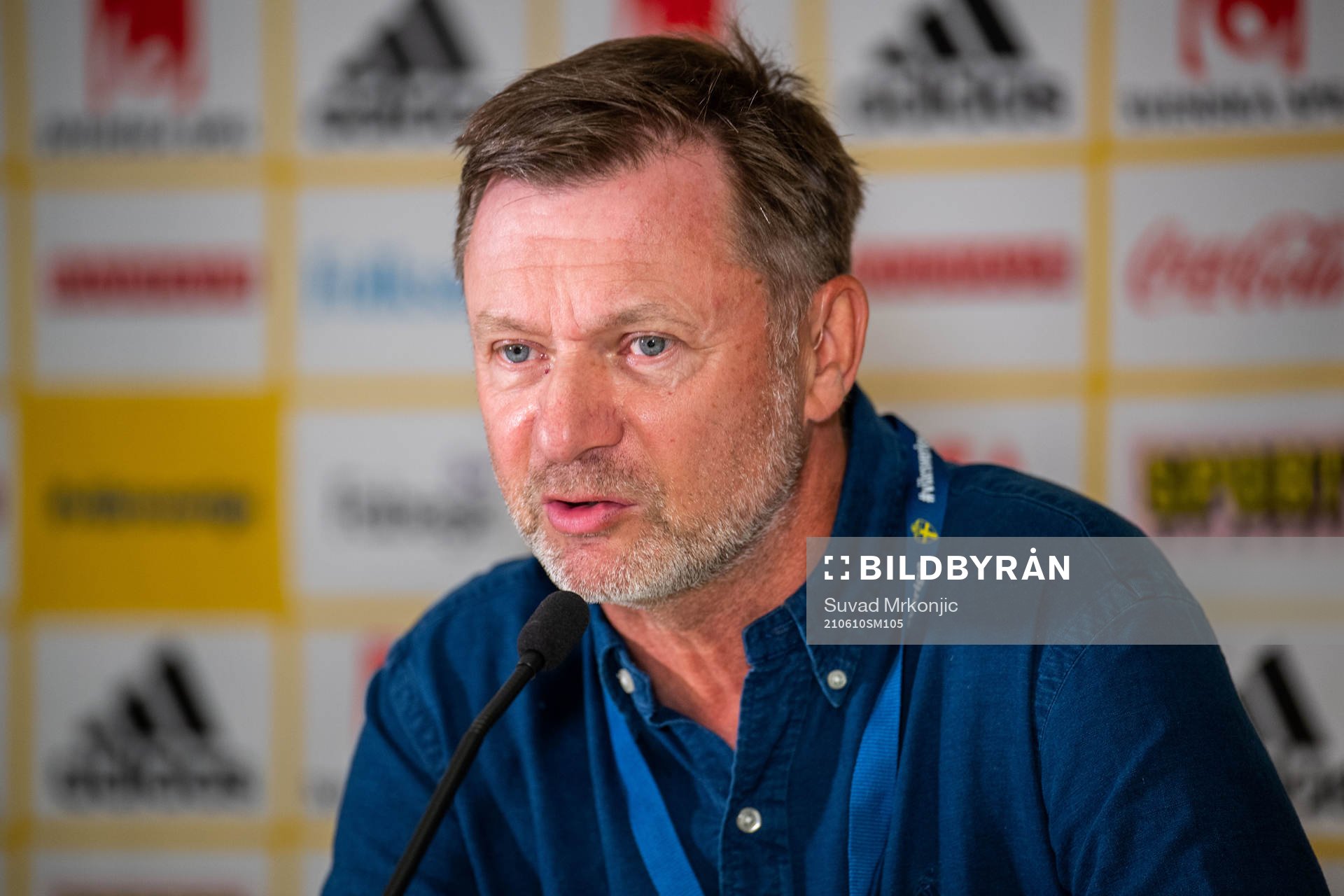 Peter Gerhardsson, Head coach of Sweden