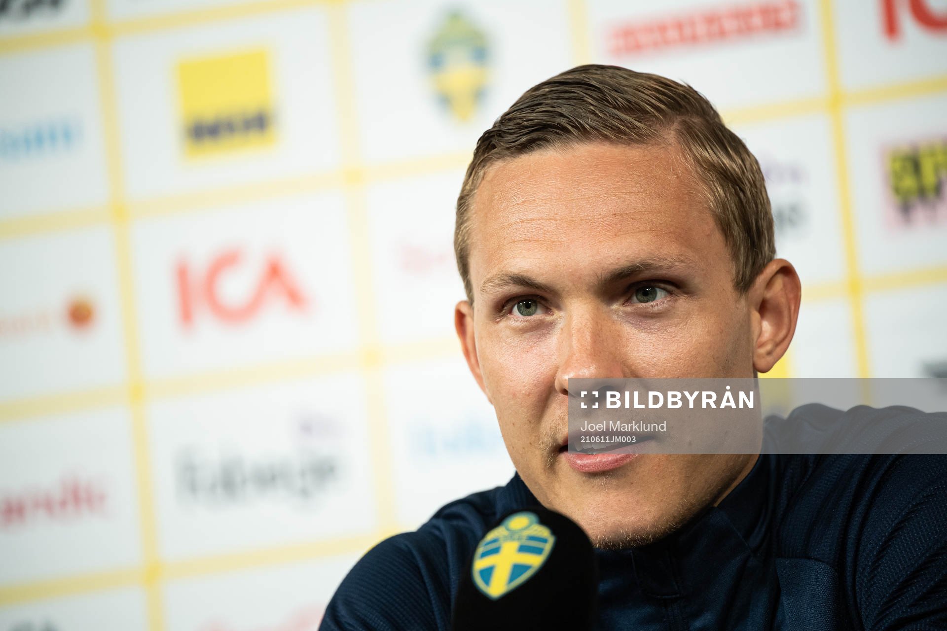 Ludwig Augustinsson of the Swedish national football team