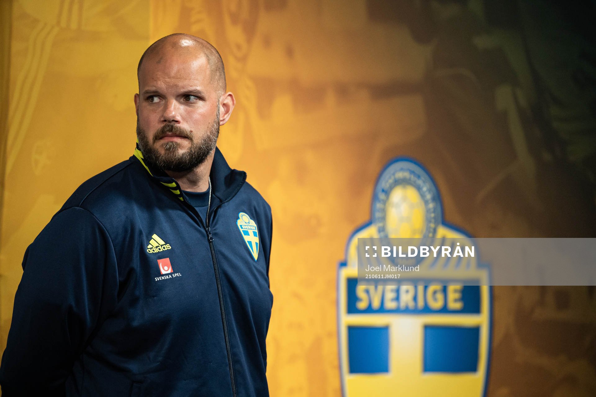 Press officer Jakob Kakembo Andersson of the Swedish