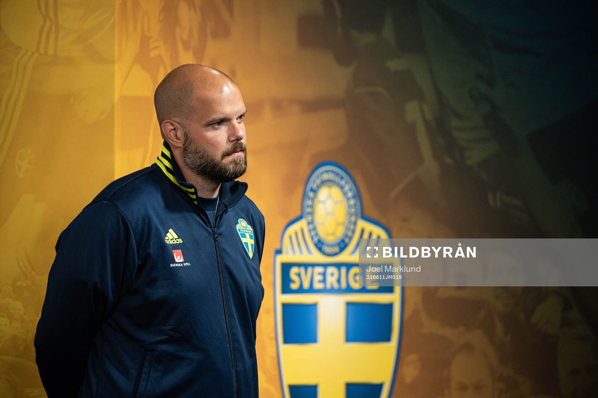 Press officer Jakob Kakembo Andersson of the Swedish