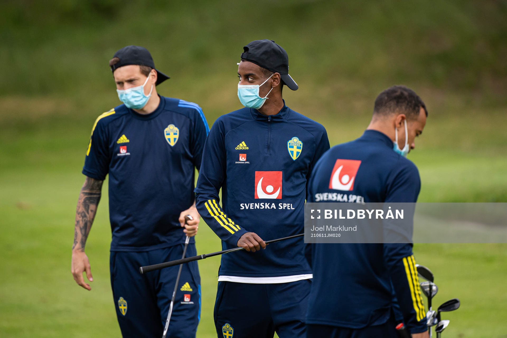 Victor Nilsson Lindelöf, Alexander Isak and Robin Quaison