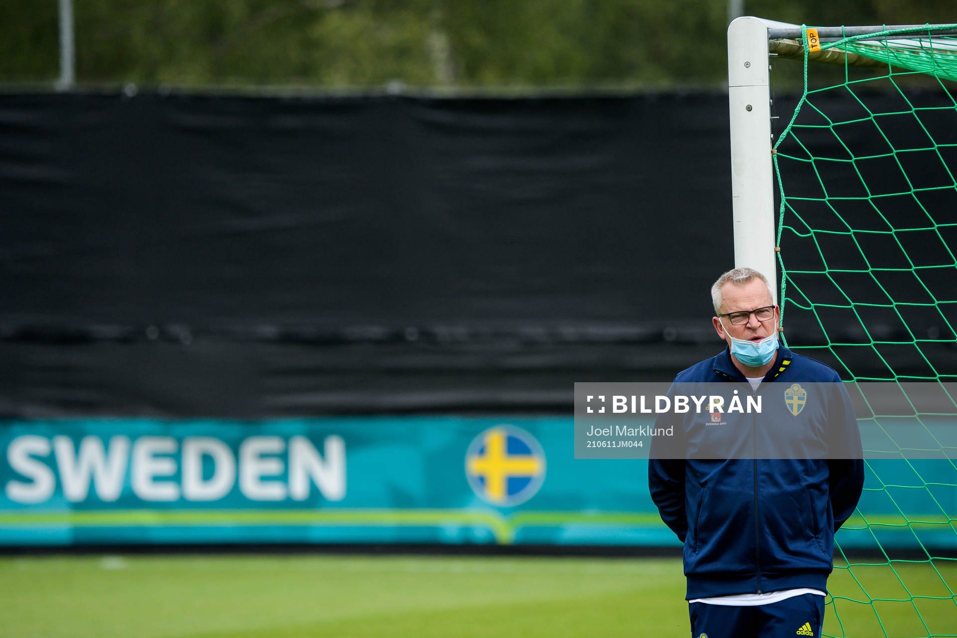 Janne Andersson, head coach of the Swedish national