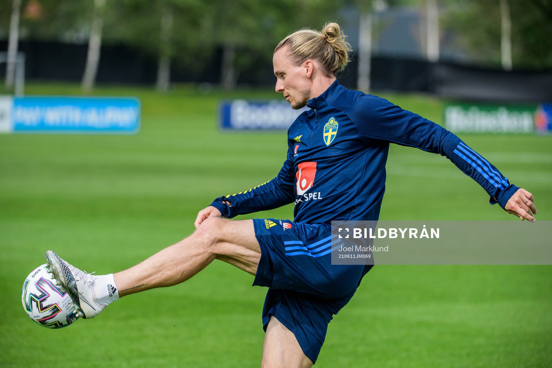 Niclas Hult of the Swedish national football team's reserve