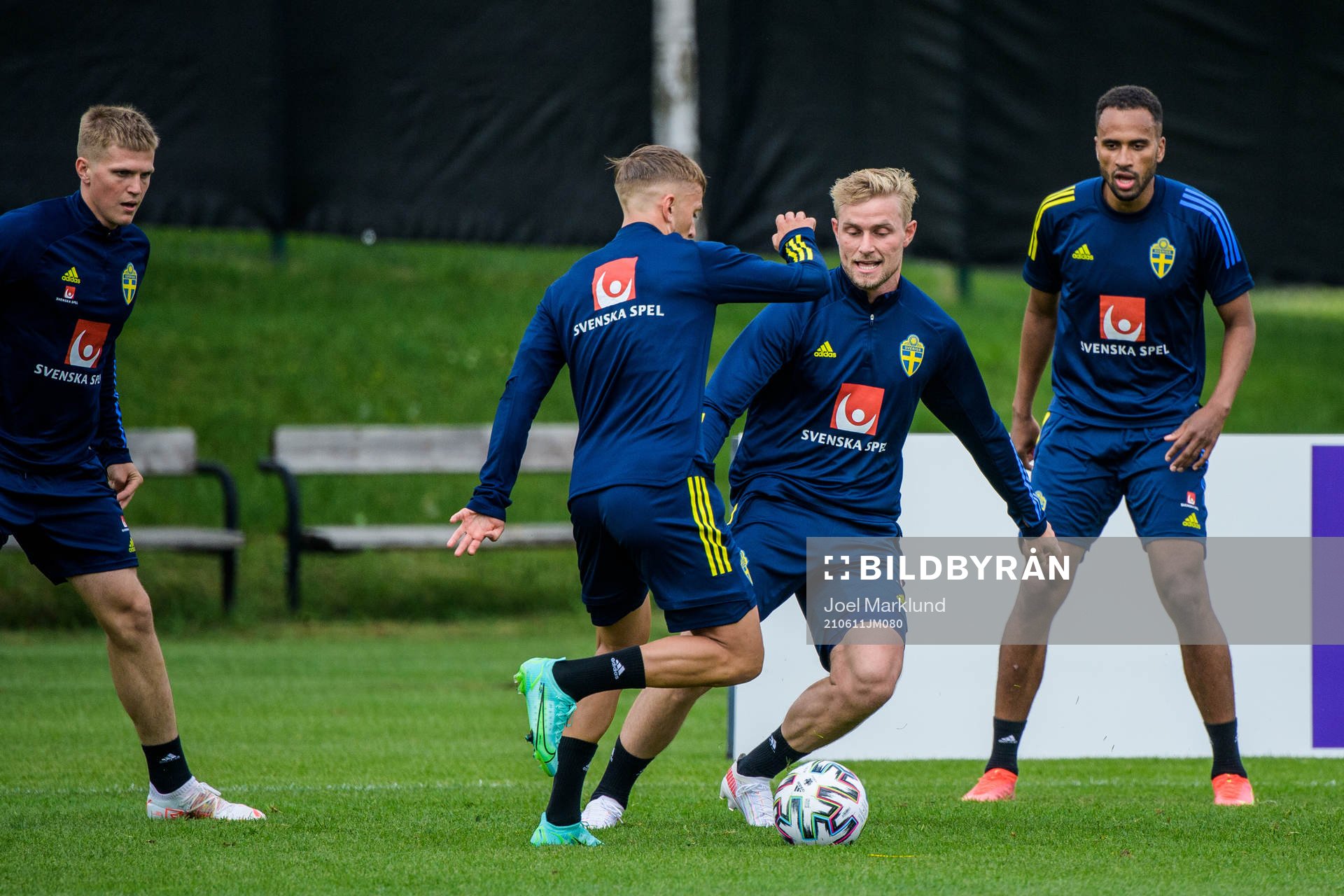 Joakim Nilsson, Jesper Karlsson, Jacob Rinne and Isaac