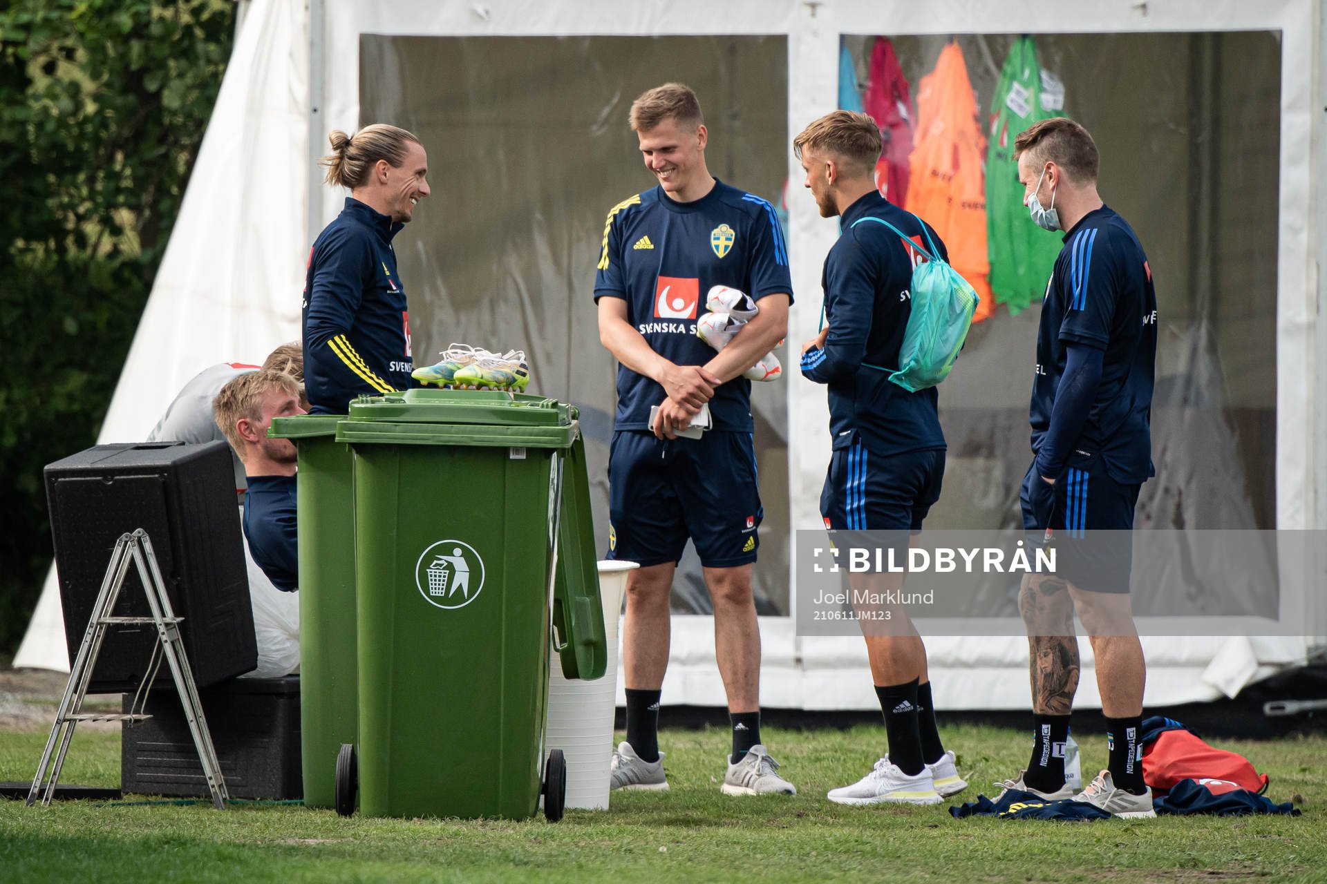 Niklas Hult of the Swedish national football team's reserve