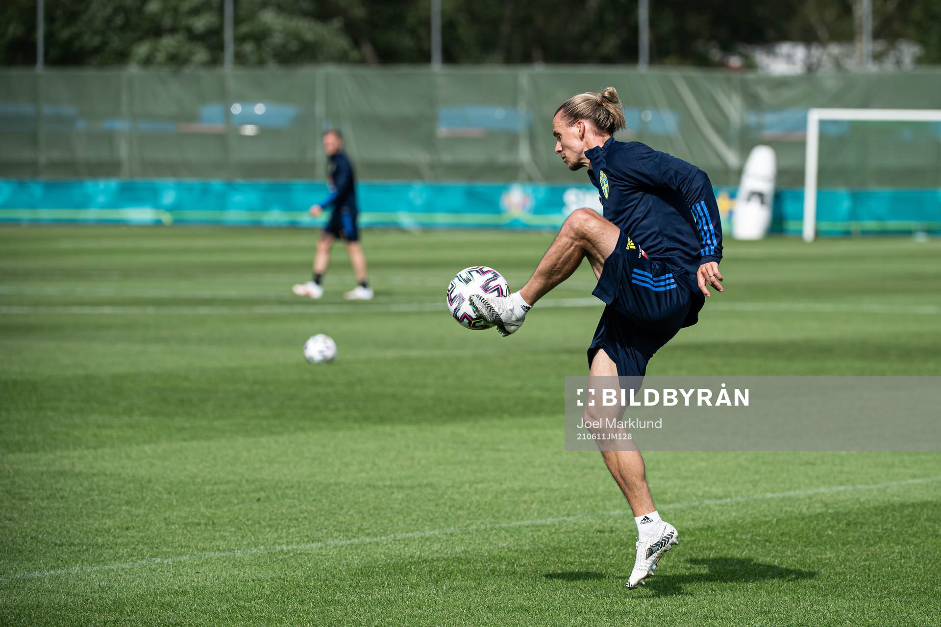 Niklas Hult of the Swedish national football team's reserve