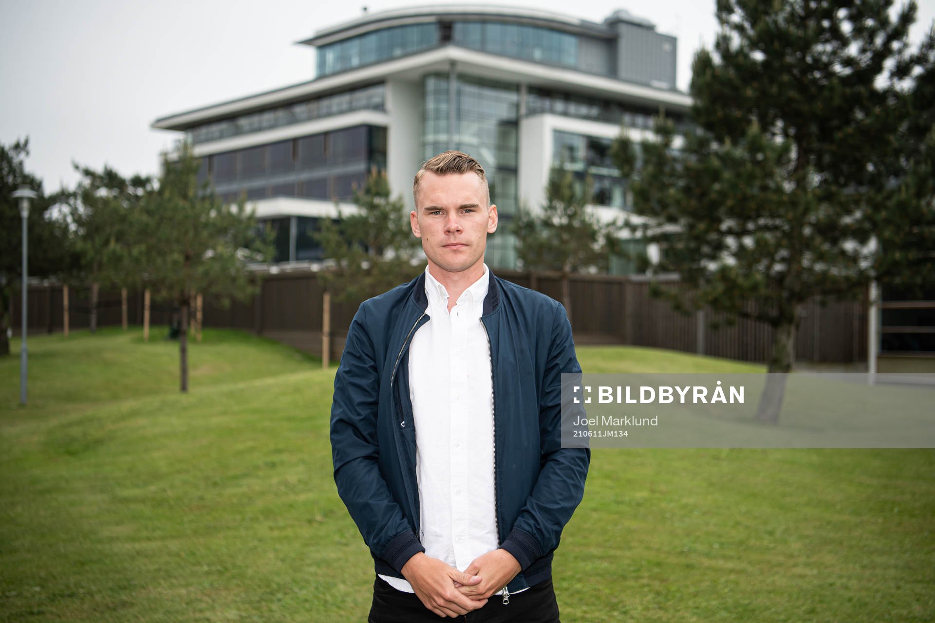 Philip Gadd, reporter Expressen, poses for a byline picture