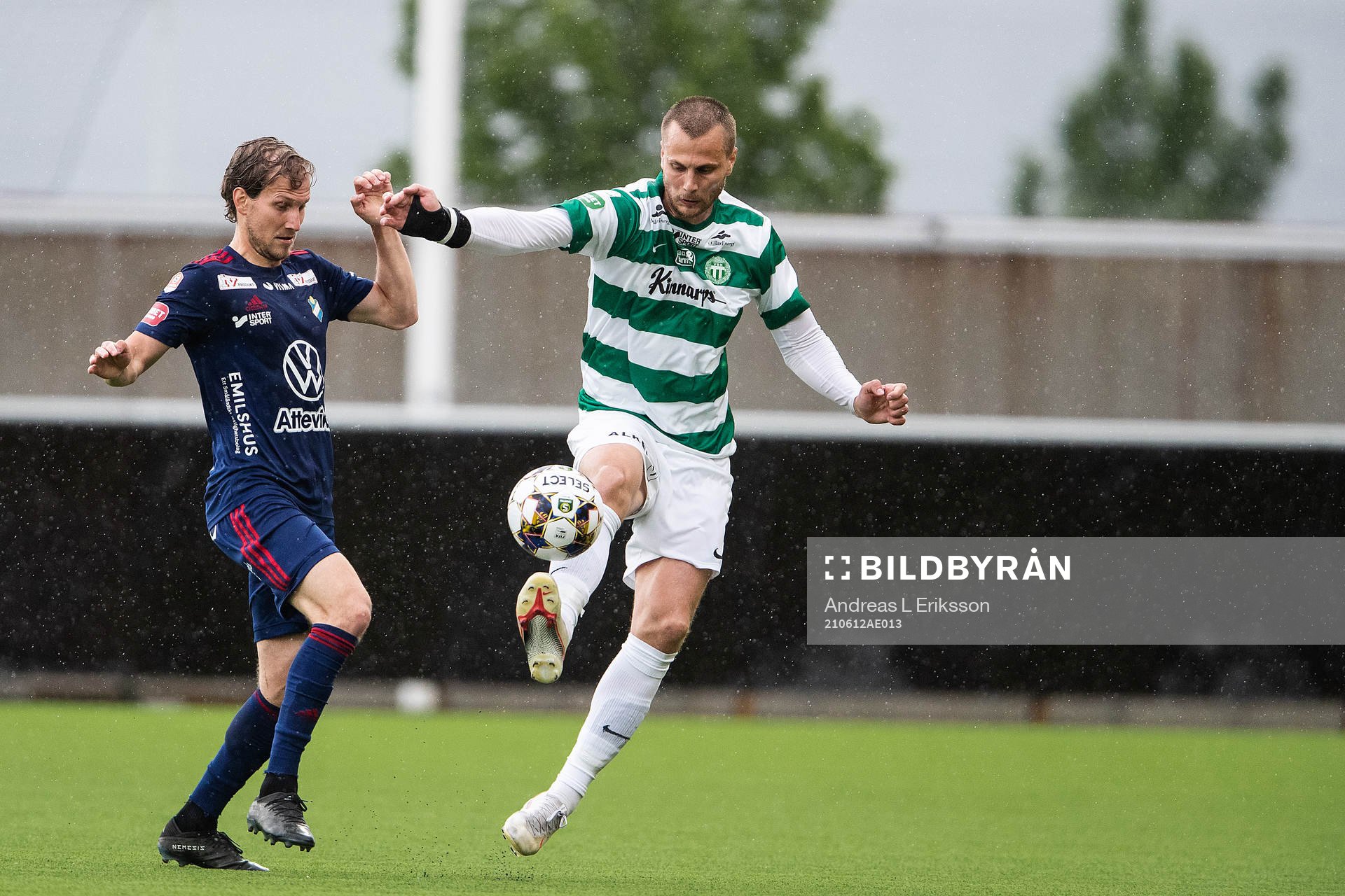 Östers Jesper Jonasson Westermark  och Västerås Jonas