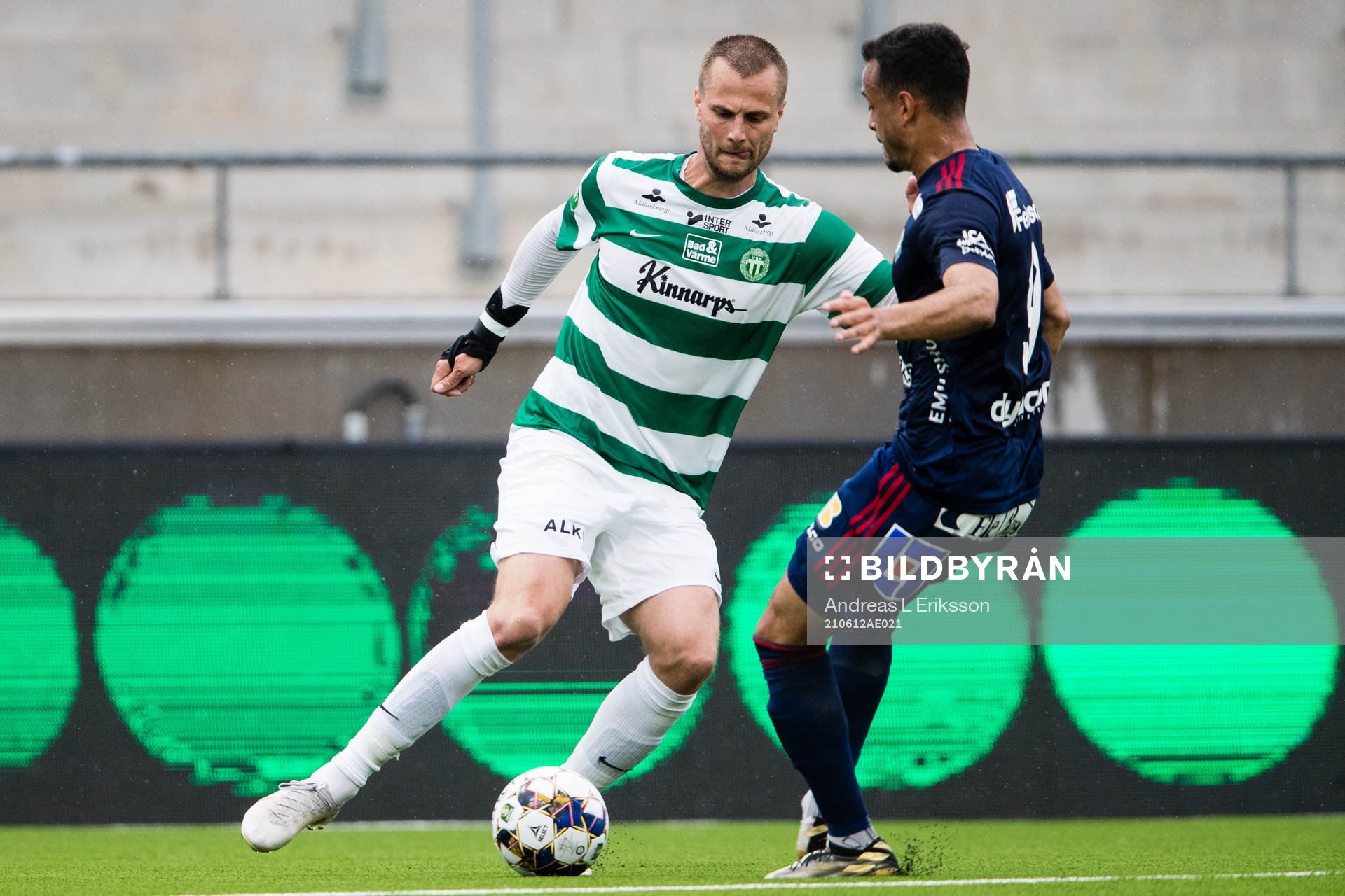 Västerås Jonas Hellgren och Östers Marc Rochester