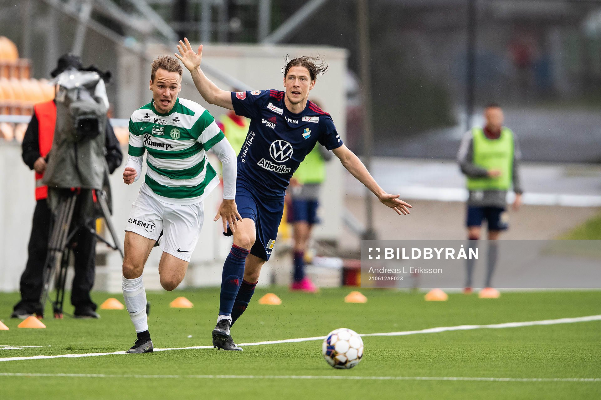 Västerås Viktor Prodell och Östers John Stenberg